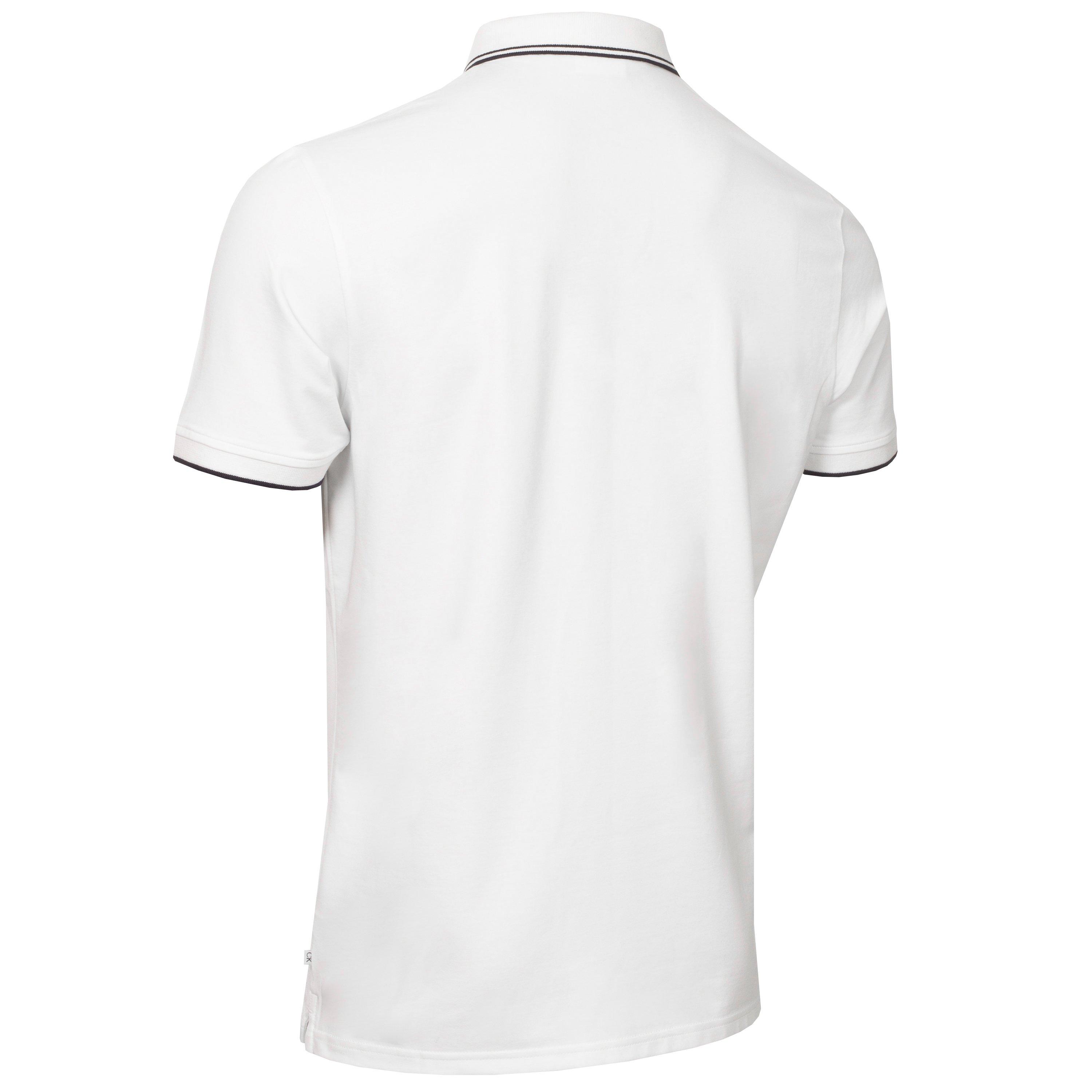 Wit - Calvin Klein Golf - Men's Short Sleeve Performance Polo Shirt - 6
