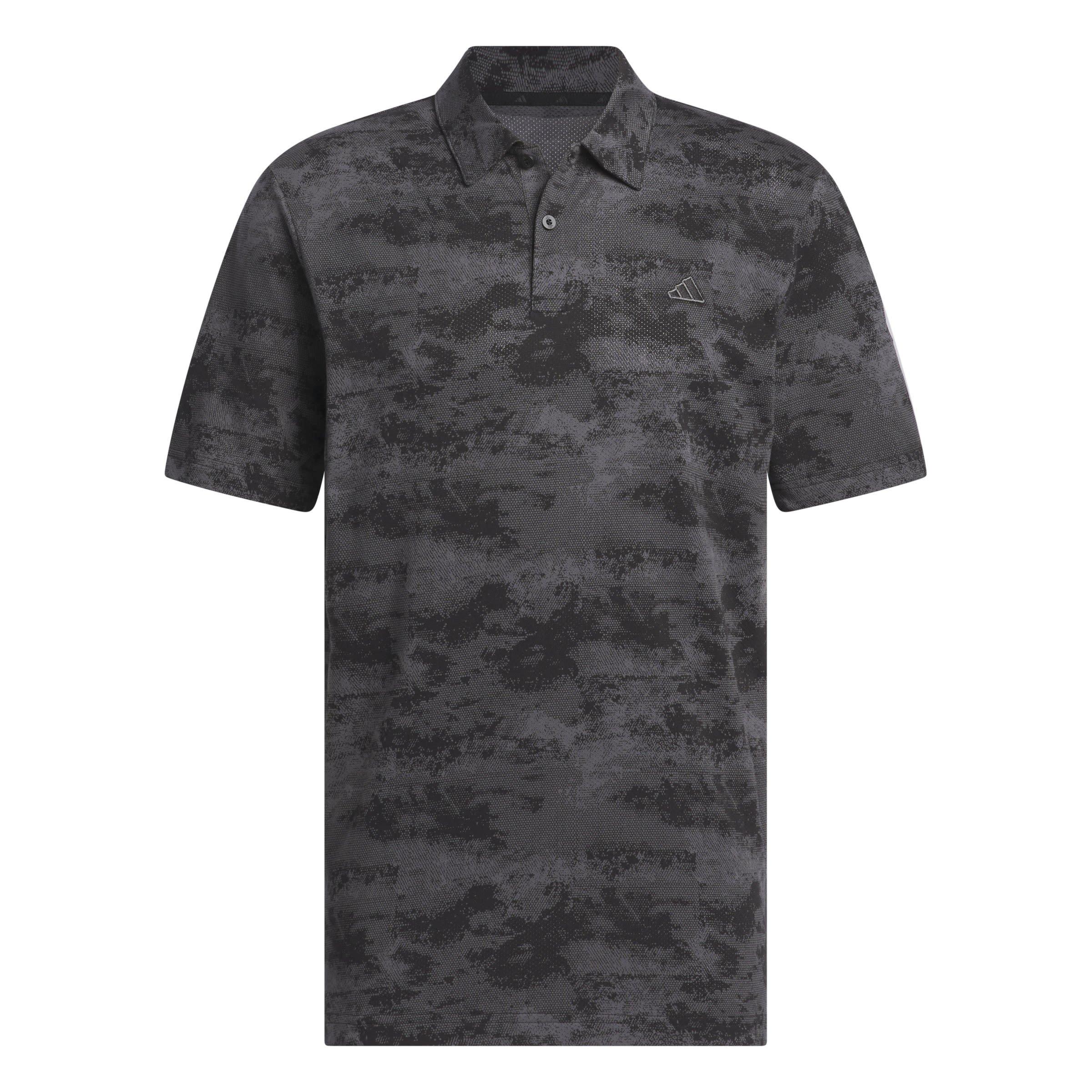 adidas Go-To Printed Mesh Polo Shirt Mens