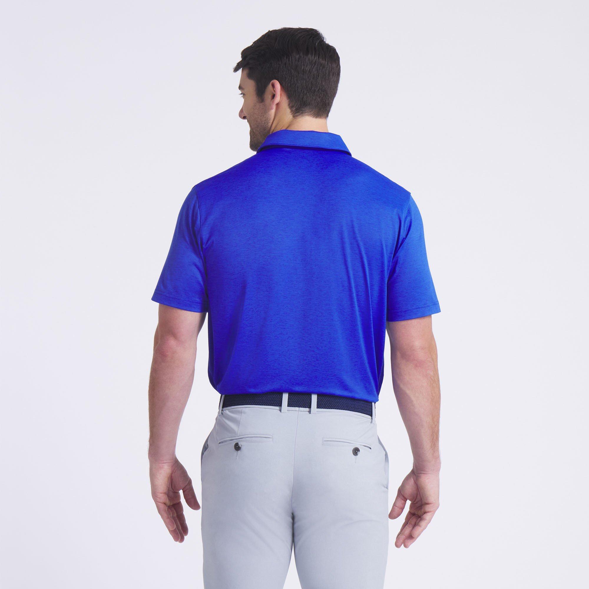 Blauw - Puma - Puma Icon Heather Polo 2.0 - Lc - 4