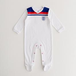 Brecrest Team England82 Retro Home Babygrow