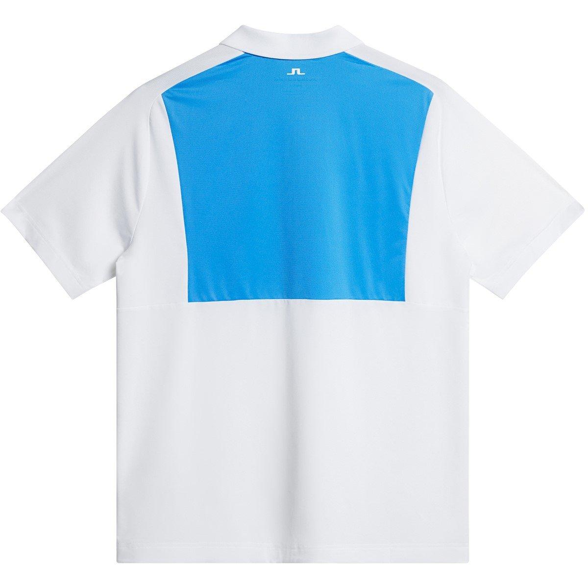 White - J Lindeberg Golf - Nero Polo Sn52 - 2