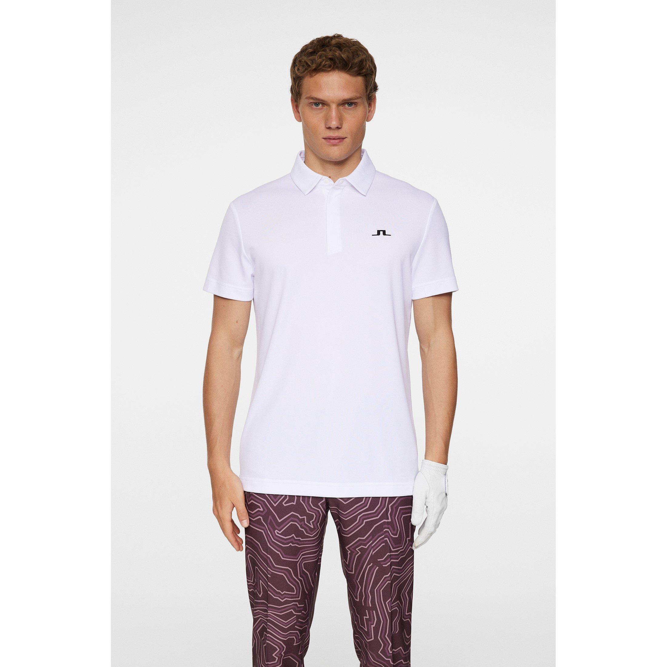 White - J Lindeberg Golf - Peat Polo Sn52 - 3