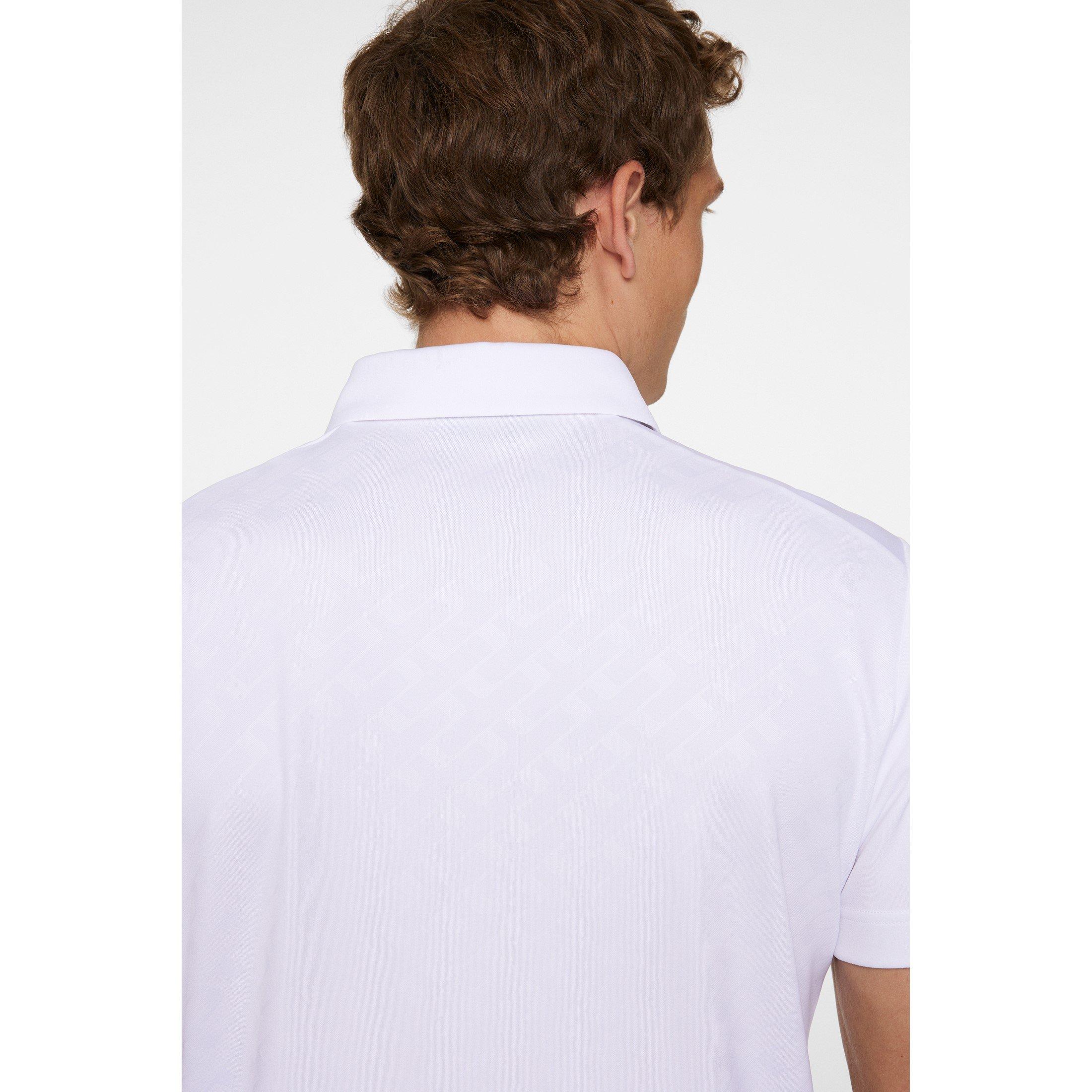 White - J Lindeberg Golf - Peat Polo Sn52 - 6