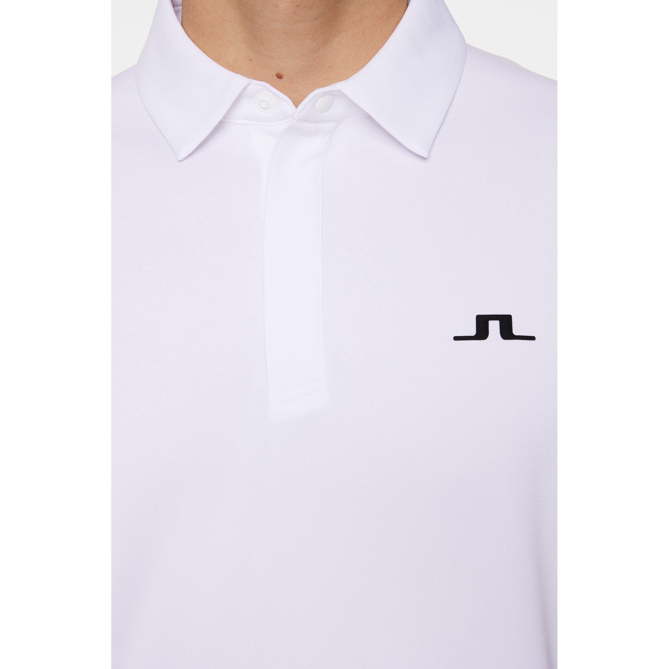 White - J Lindeberg Golf - Peat Polo Sn52 - 7