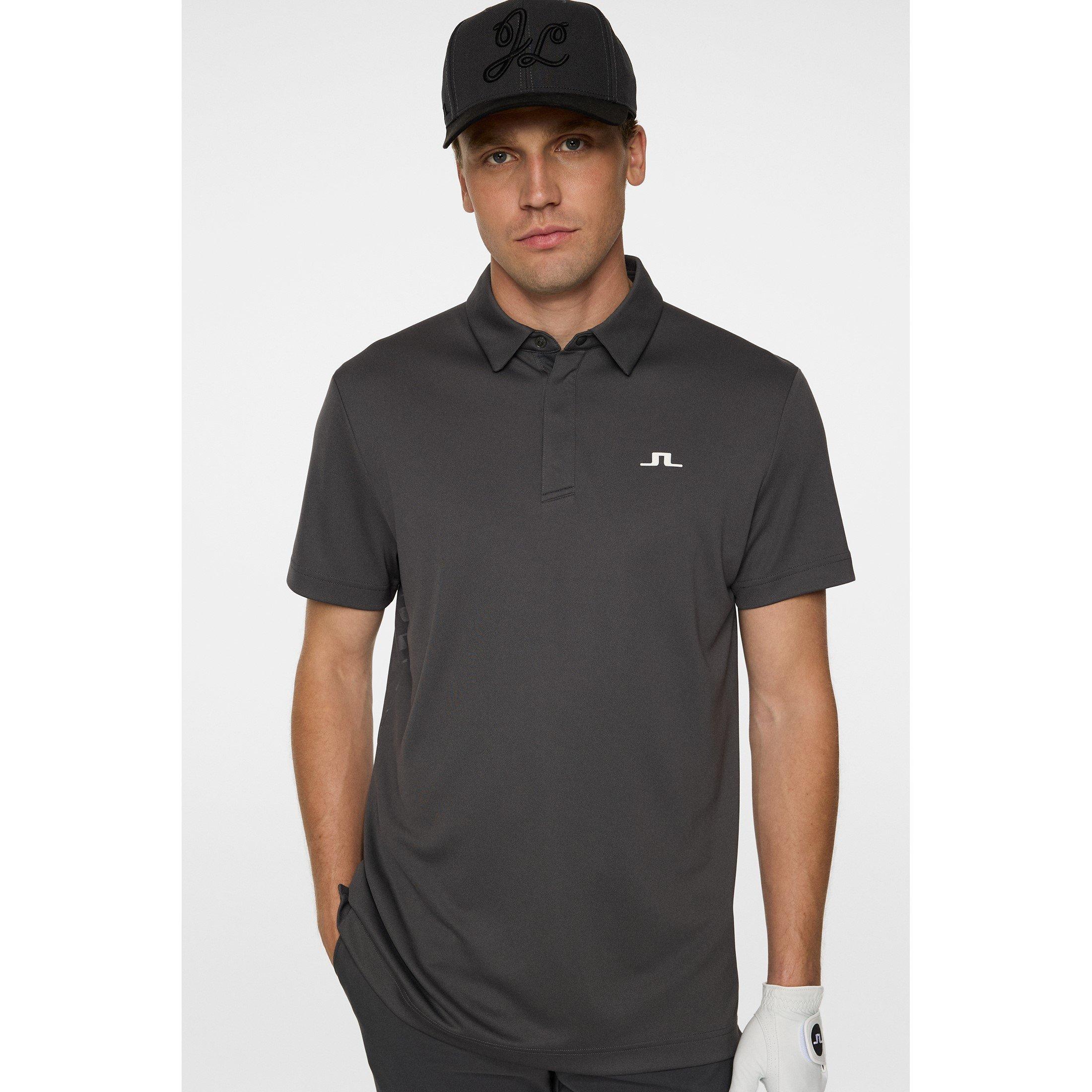 Asphalt - J Lindeberg Golf - Men's Short Sleeve Performance Polo Shirt - 6