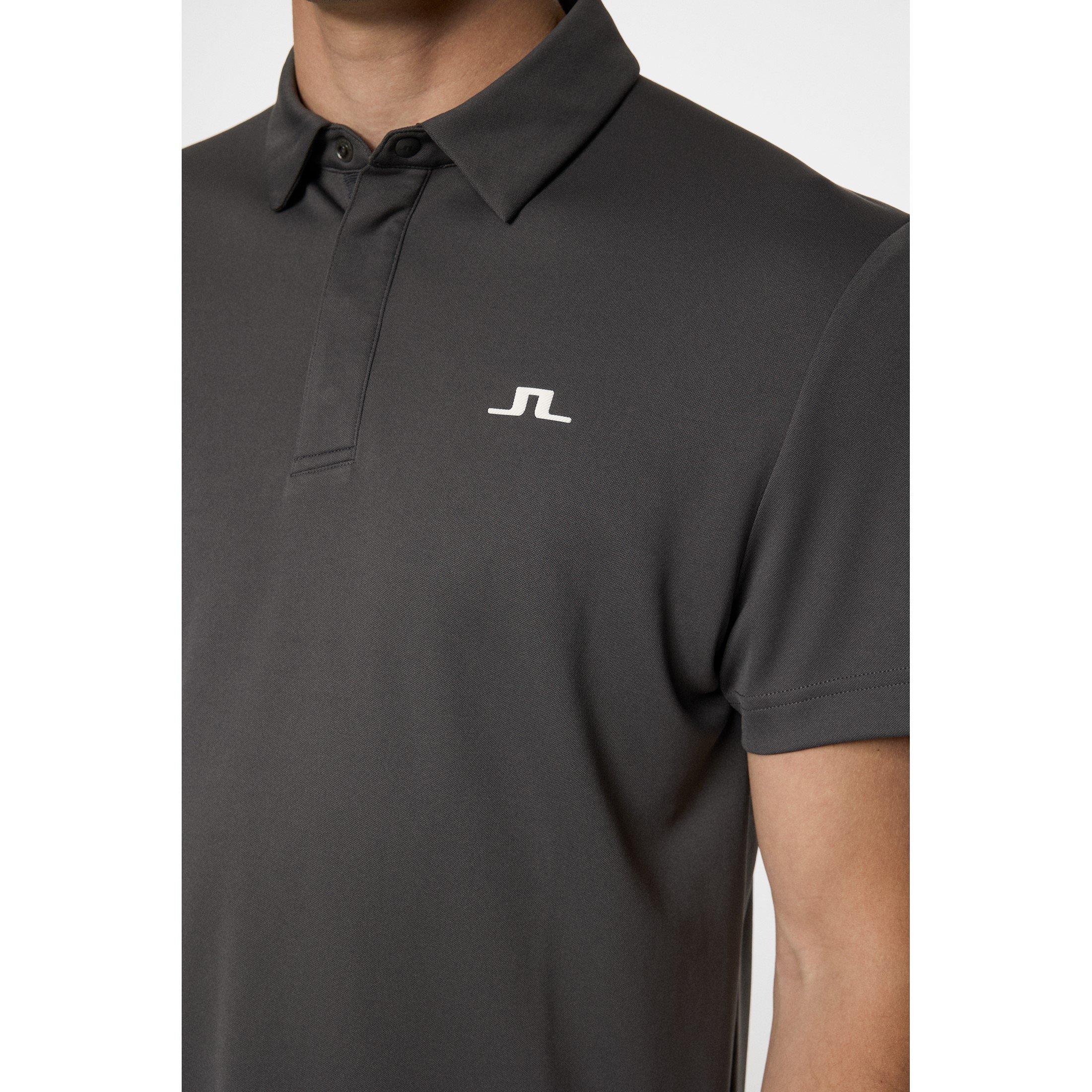 Asphalt - J Lindeberg Golf - Men's Short Sleeve Performance Polo Shirt - 7