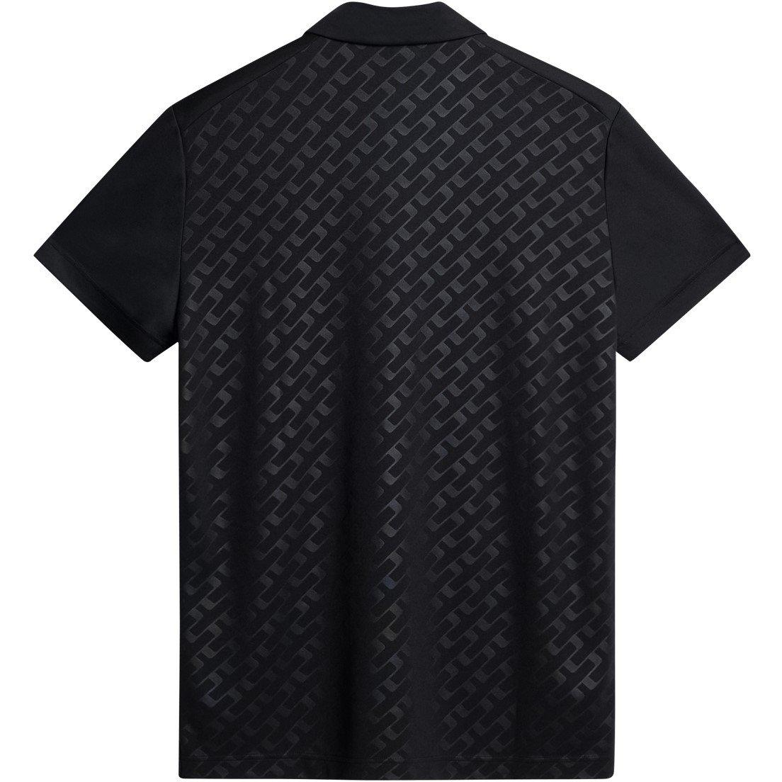 Black - J Lindeberg Golf - Men's Short Sleeve Performance Polo Shirt - 2