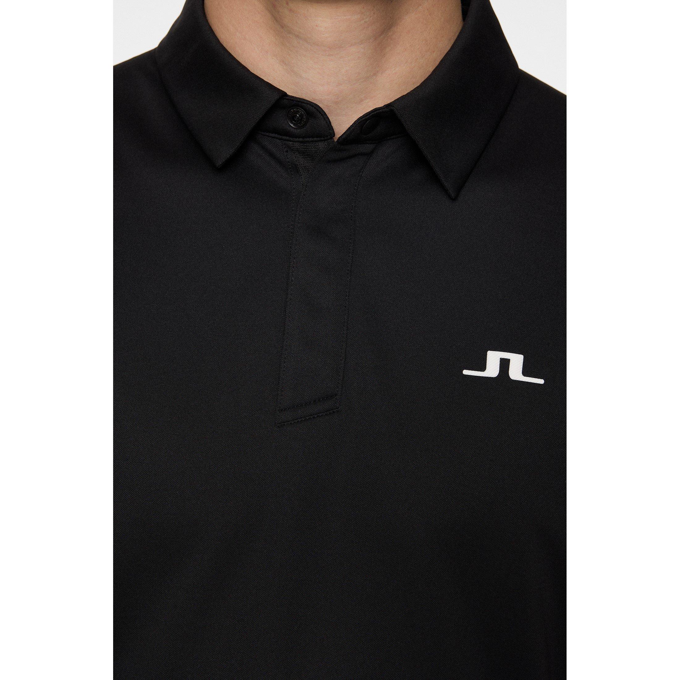 Black - J Lindeberg Golf - Men's Short Sleeve Performance Polo Shirt - 6