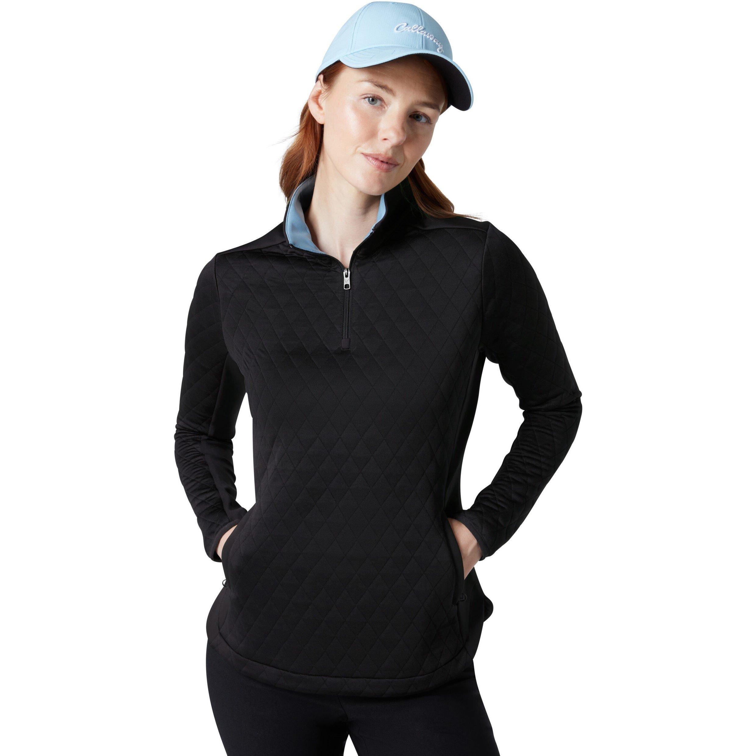 Kavijar - Callaway - Long-Sleeve Performance Quilted Polo Shirt - 3