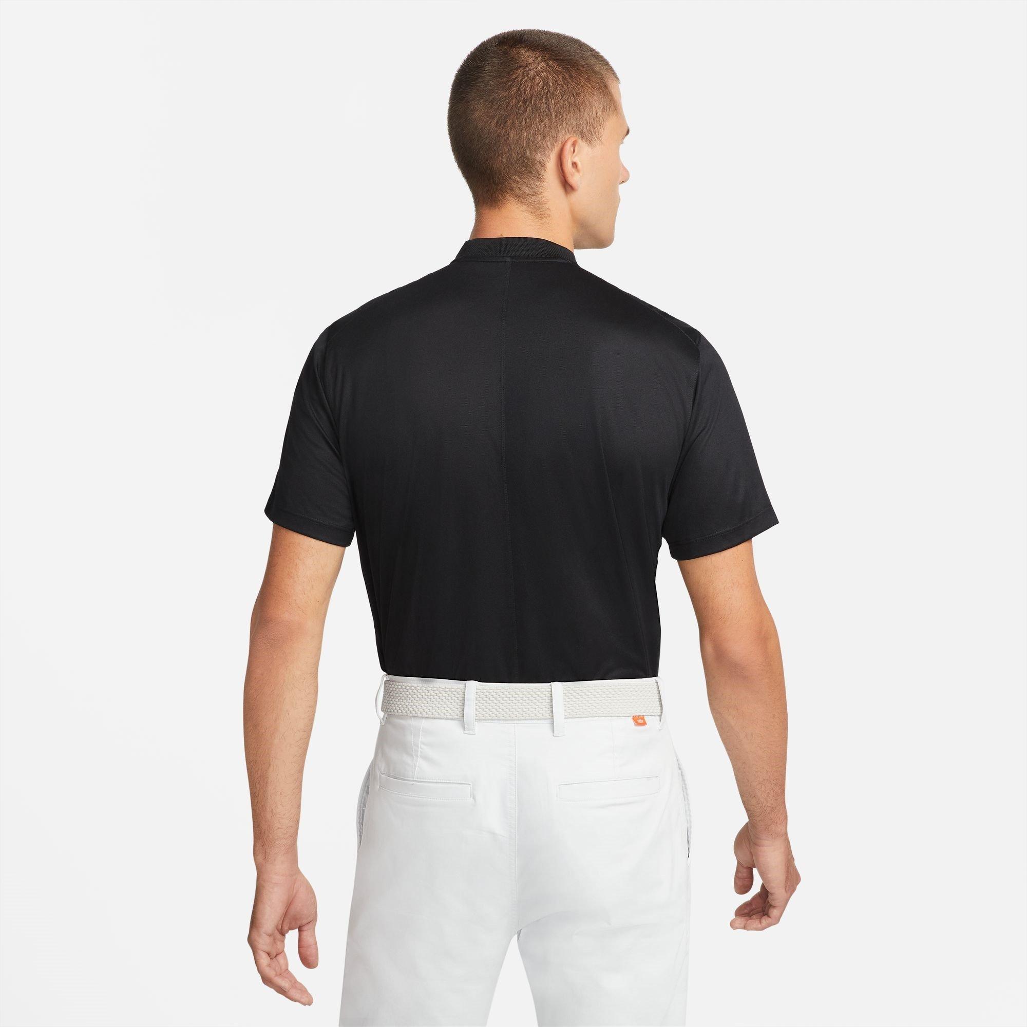 Sort/Hvid - Nike - Dri FIT Victory Golf Polo Shirt Mens - 2