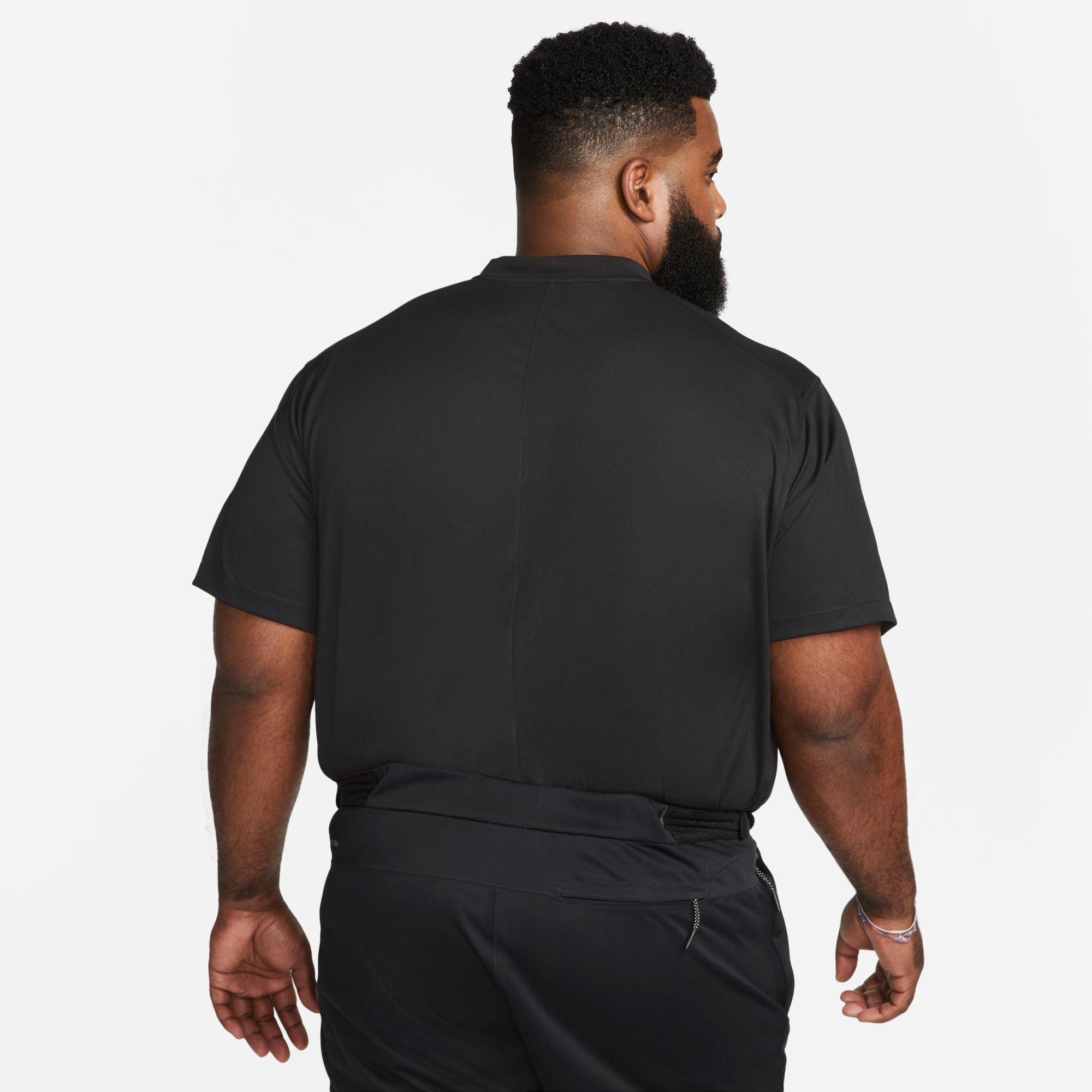 Sort/Hvid - Nike - Dri FIT Victory Golf Polo Shirt Mens - 6