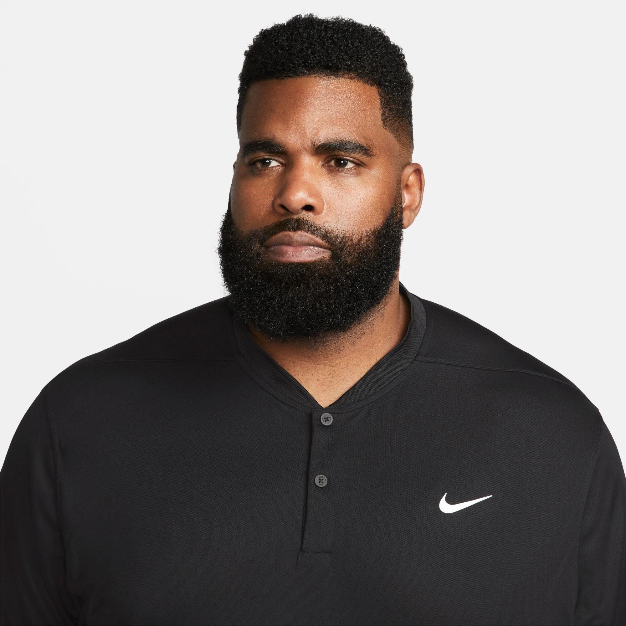 Sort/Hvid - Nike - Dri FIT Victory Golf Polo Shirt Mens - 7