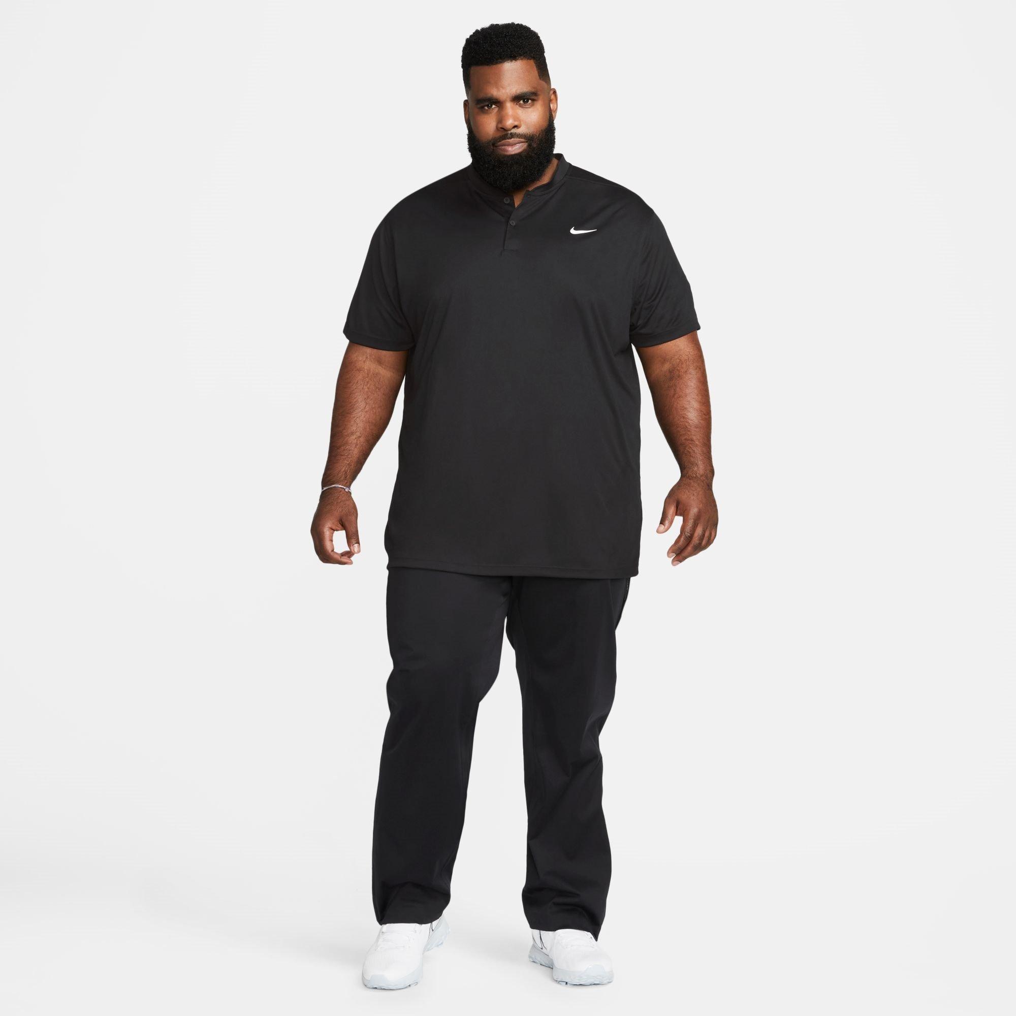 Sort/Hvid - Nike - Dri FIT Victory Golf Polo Shirt Mens - 8