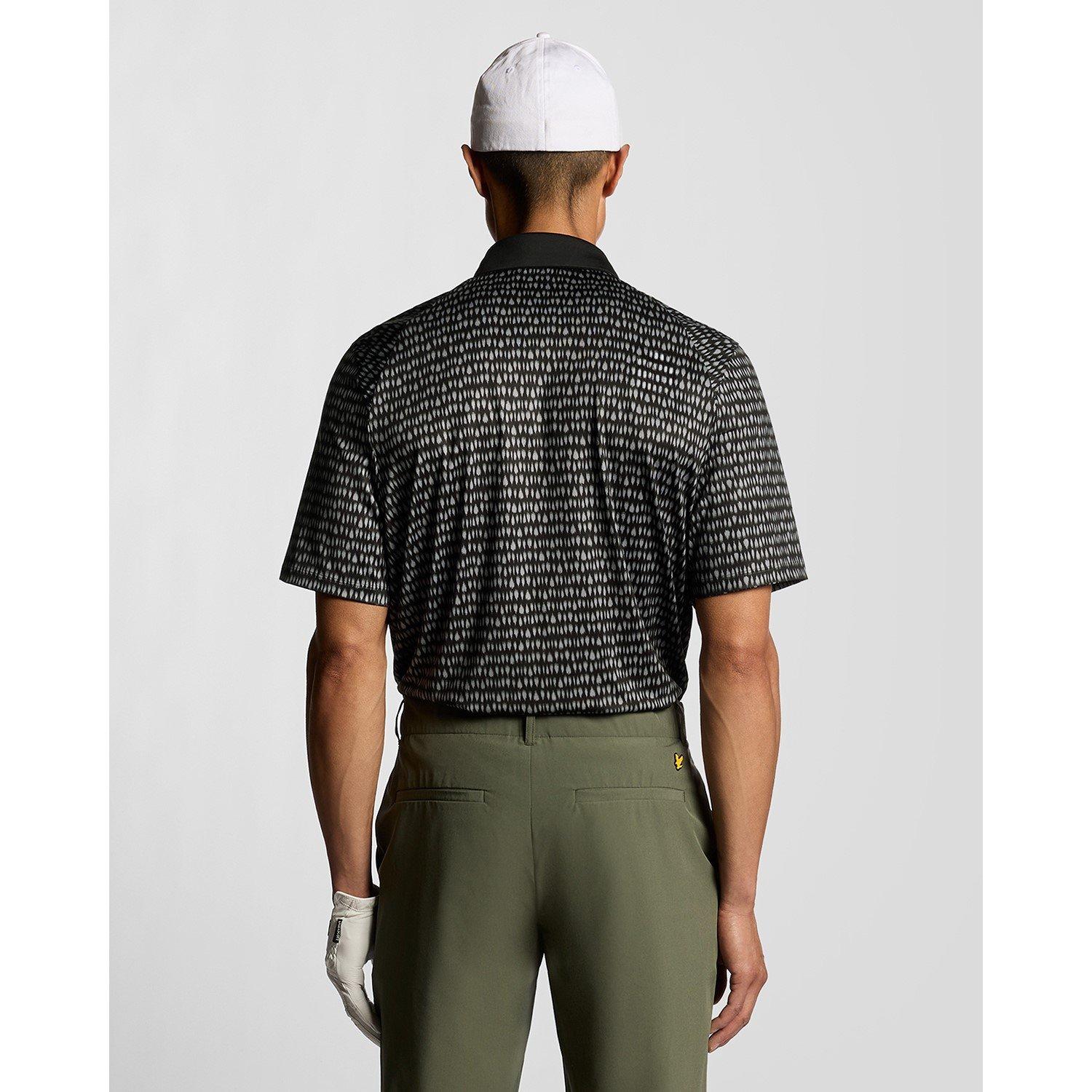 Jet Black - Lyle and Scott - Golf Polo Sn99 - 3