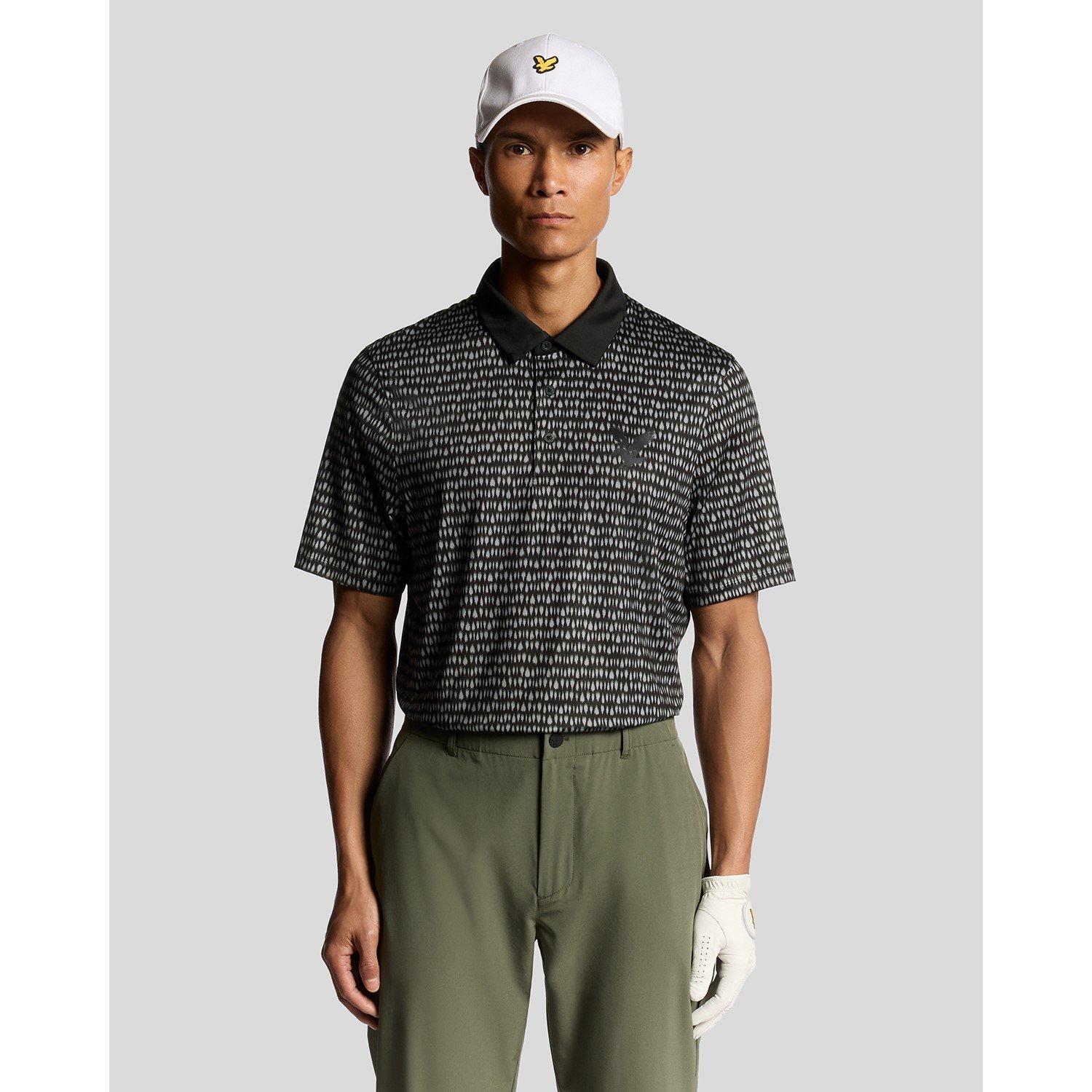 Jet Black - Lyle and Scott - Golf Polo Sn99 - 6