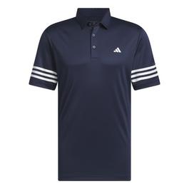 adidas nster 3 Stripe Polo Shirt Mens