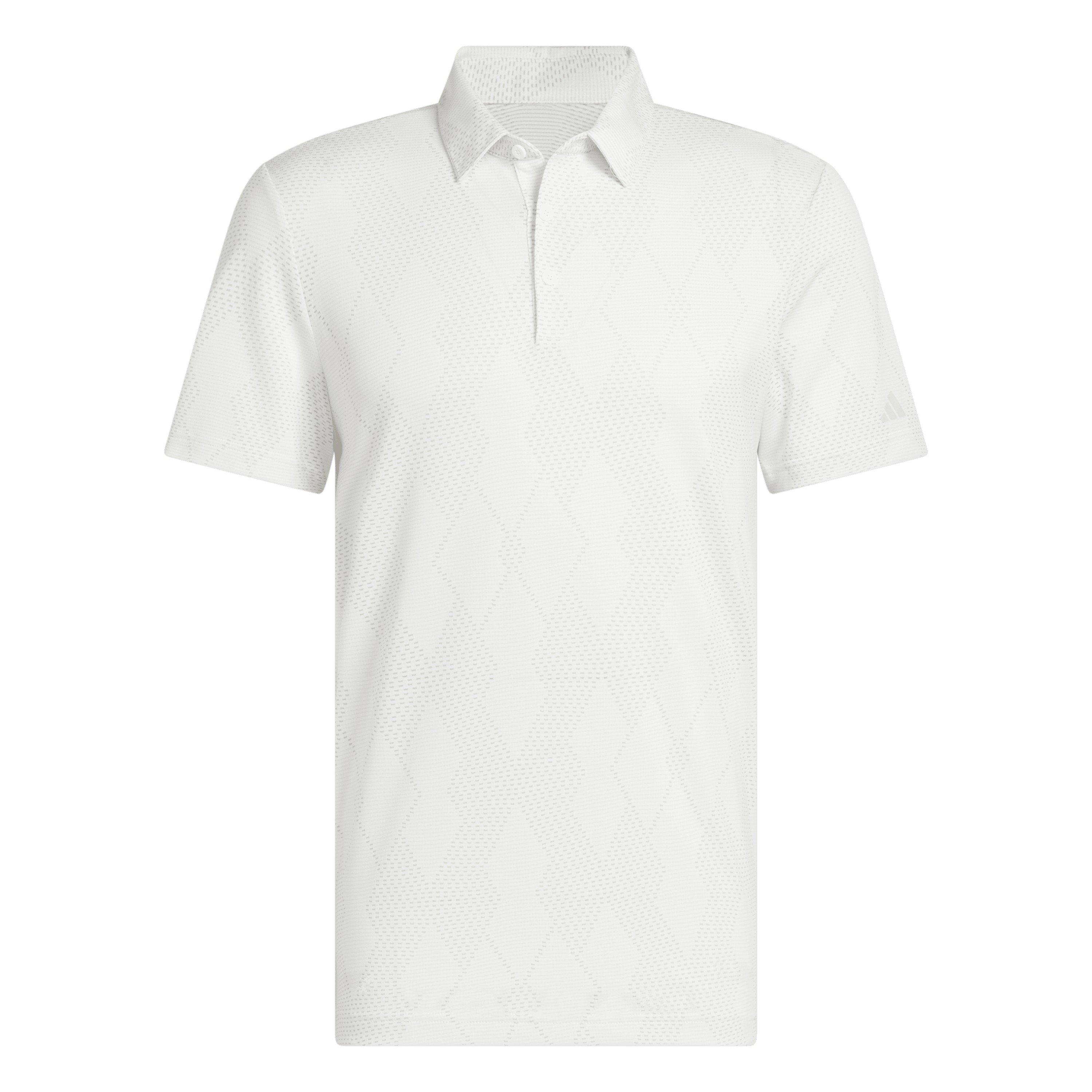 Adidas Men's Ultimate Short Sleeve Performance Polo Shirt - White - 2XL