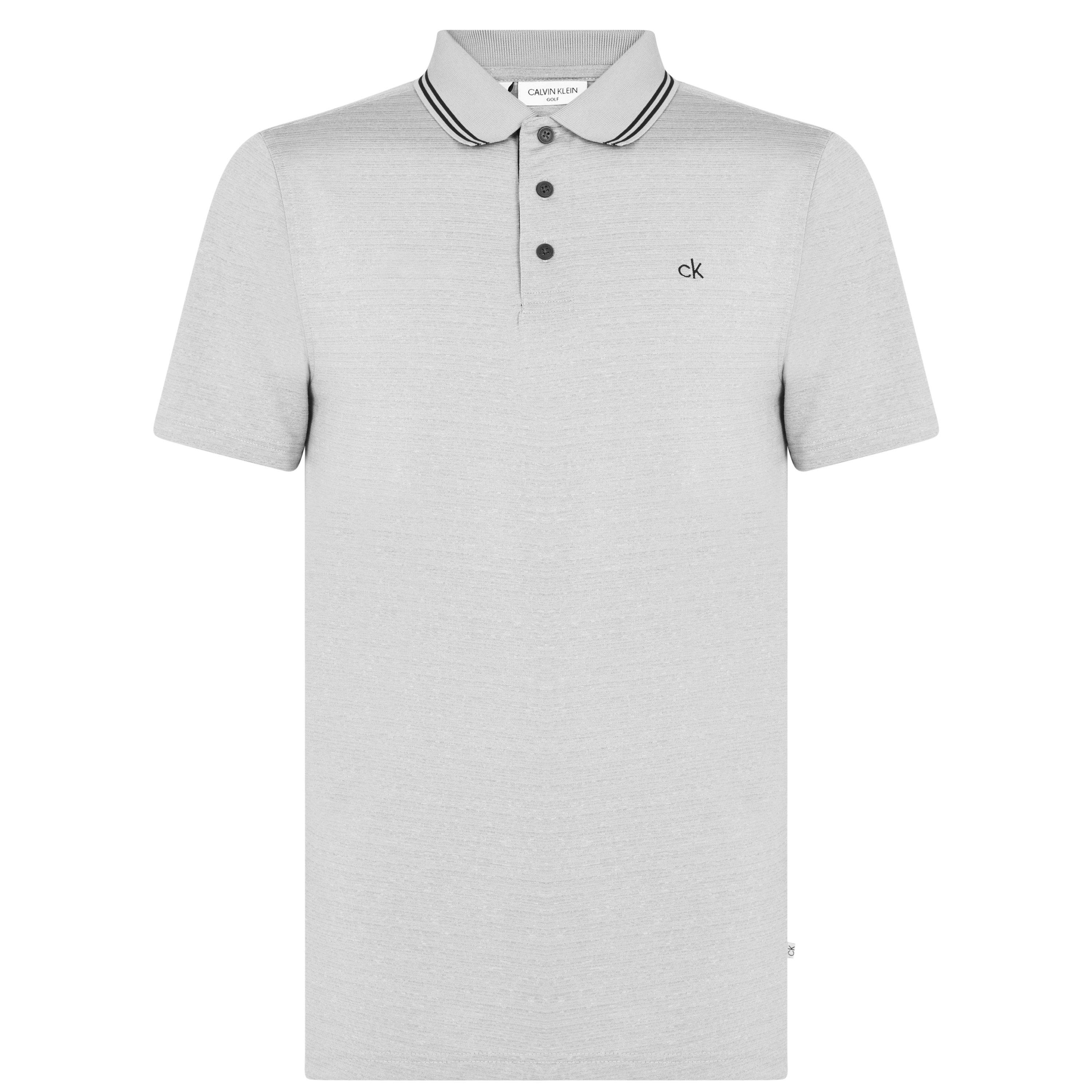 Calvin Klein Golf Men's Broadway Polo - Silver Marl - Medium