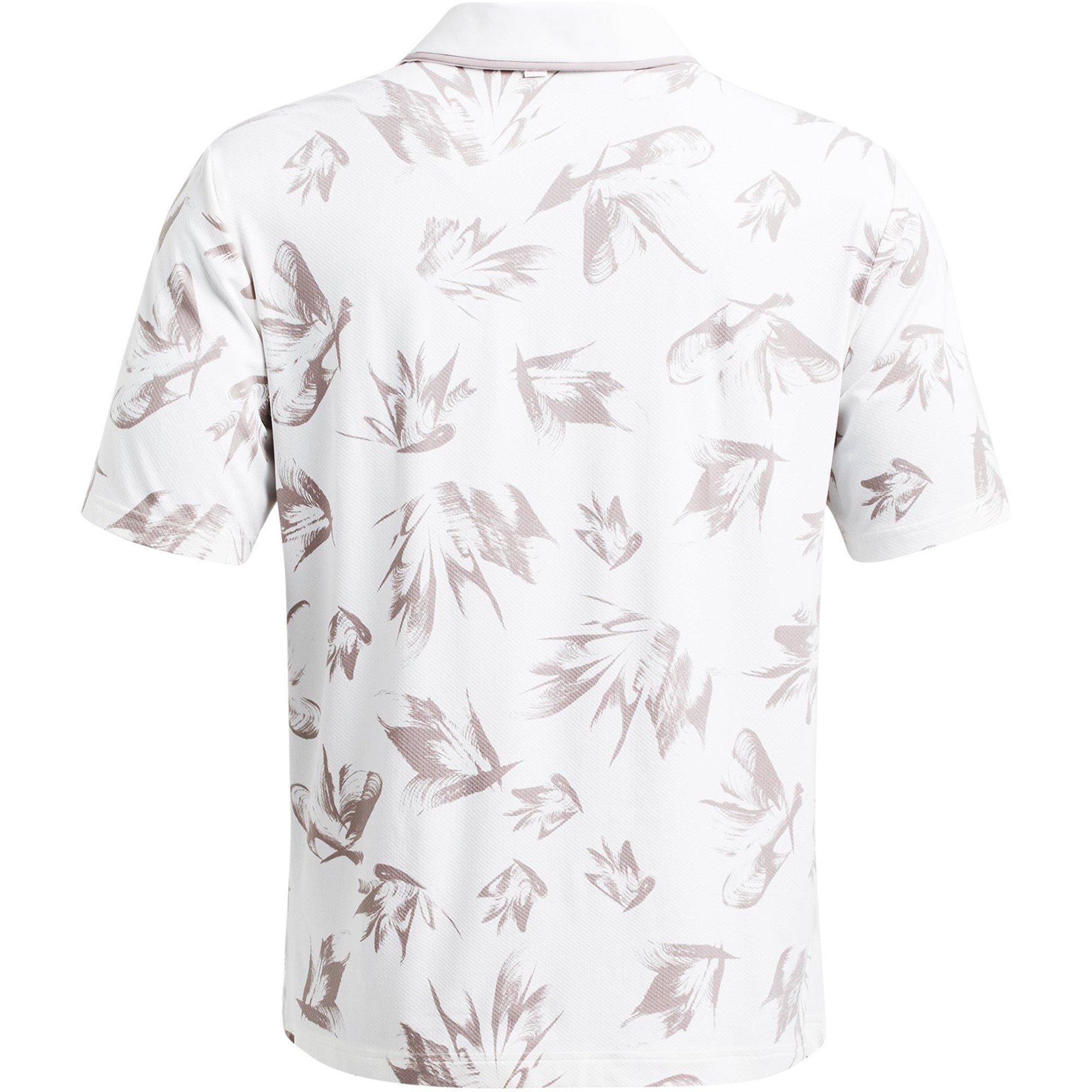 White - Under Armour - Iso Chill Edge Short-Sleeve Performance Polo Shirt - 4