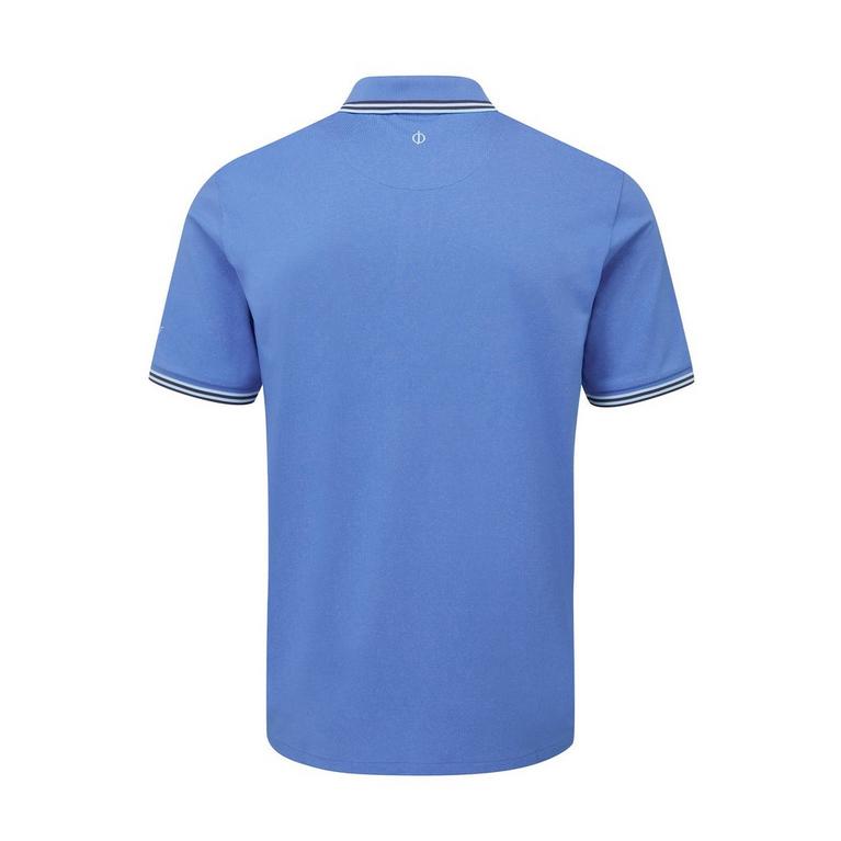 Bleu moyen - Oscar Jacobson - polo-shirts men usb wallets robes T Shirts m - 2