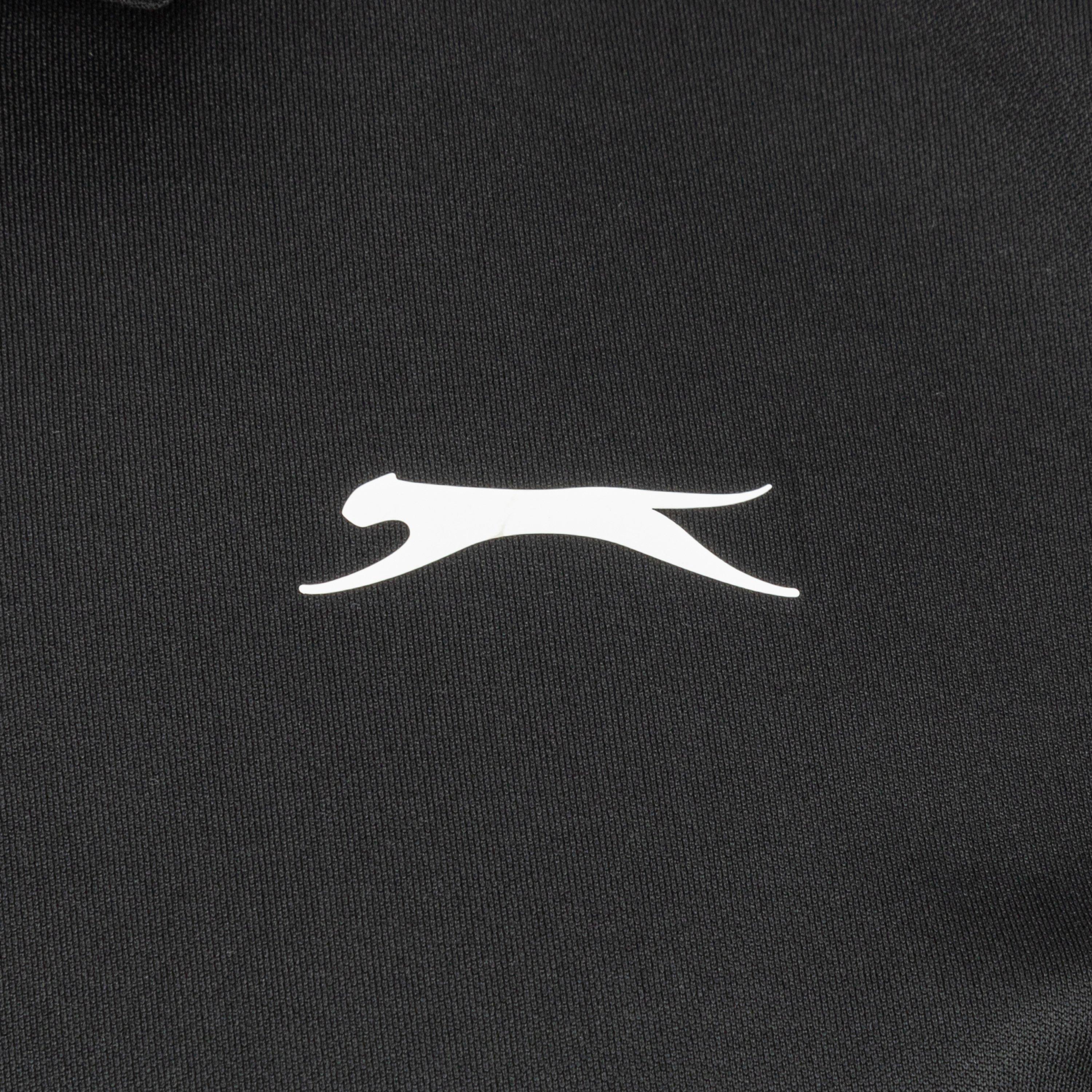 Zwart - Slazenger - Golf Solid Polo Mens - 2