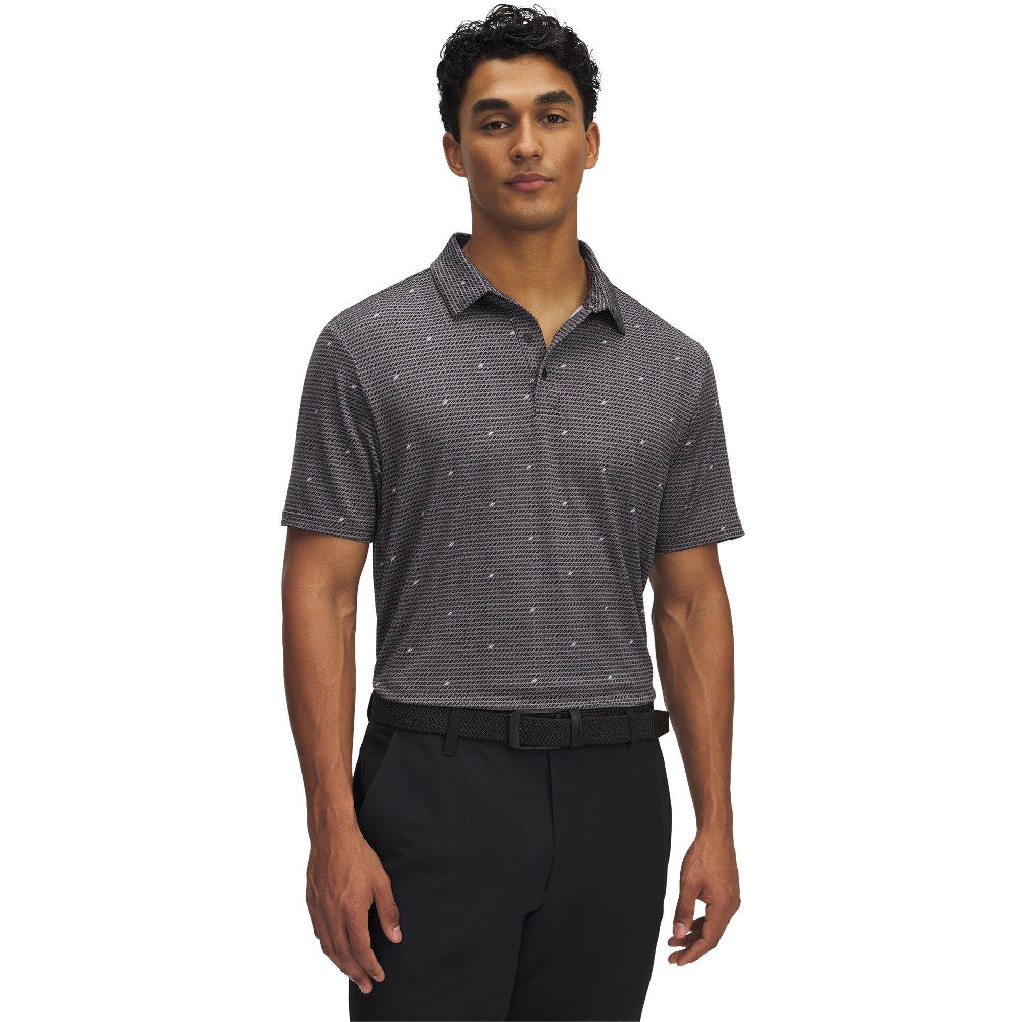 мъжко 's Printed Short-Sleeve Performance Polo Shirt