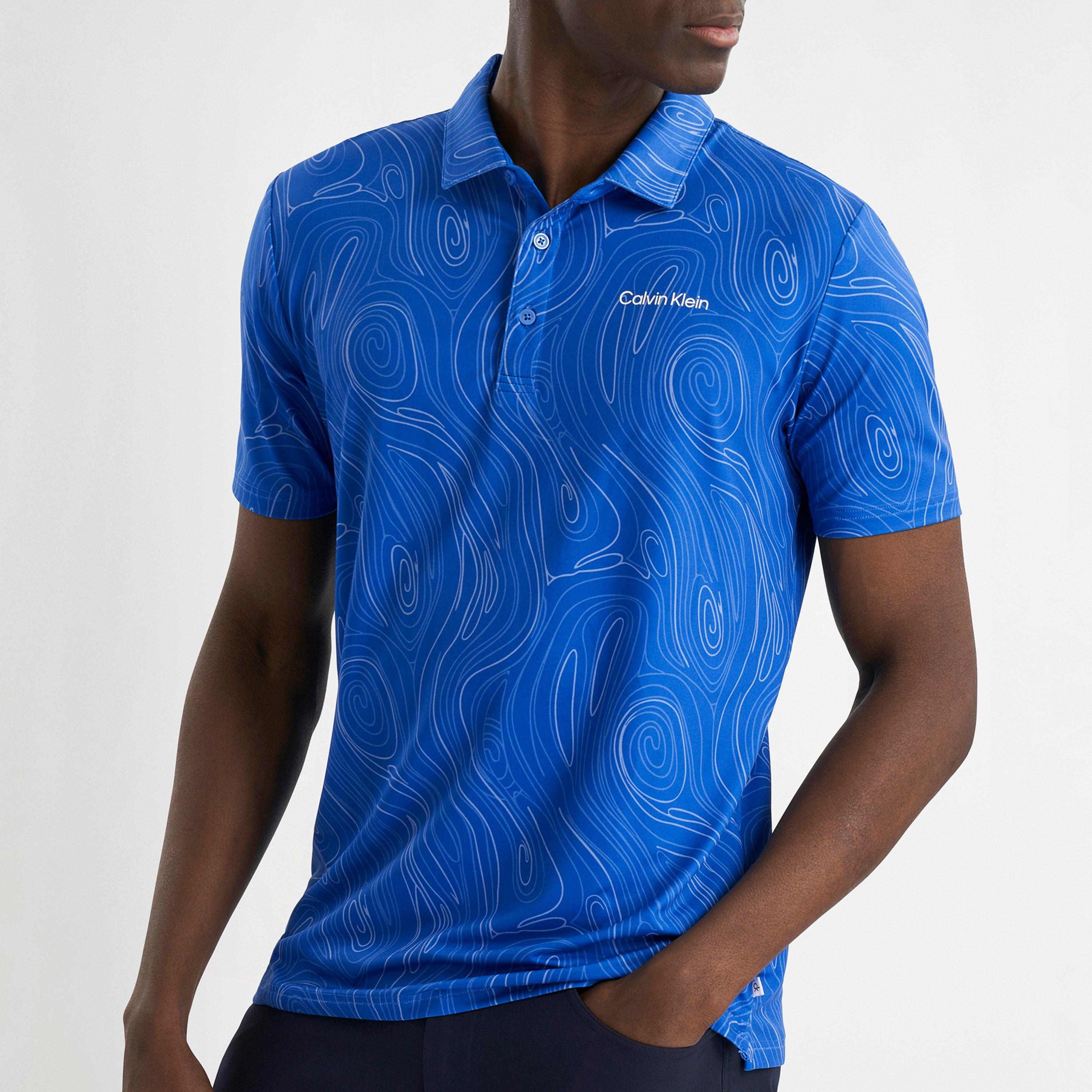 Sapphie - Calvin Klein Golf - Men's Short Sleeve Performance Polo Shirt - 2
