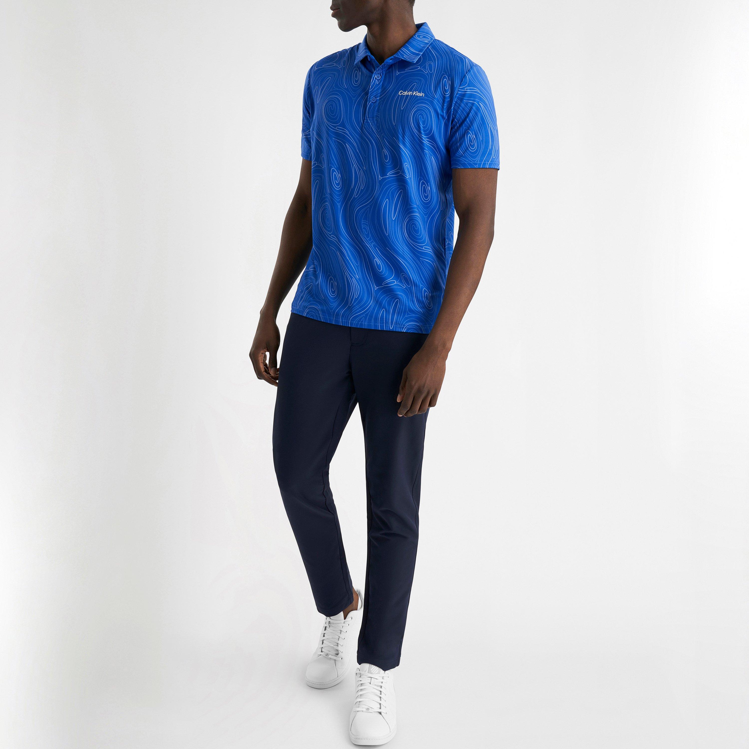 Sapphie - Calvin Klein Golf - Men's Short Sleeve Performance Polo Shirt - 3