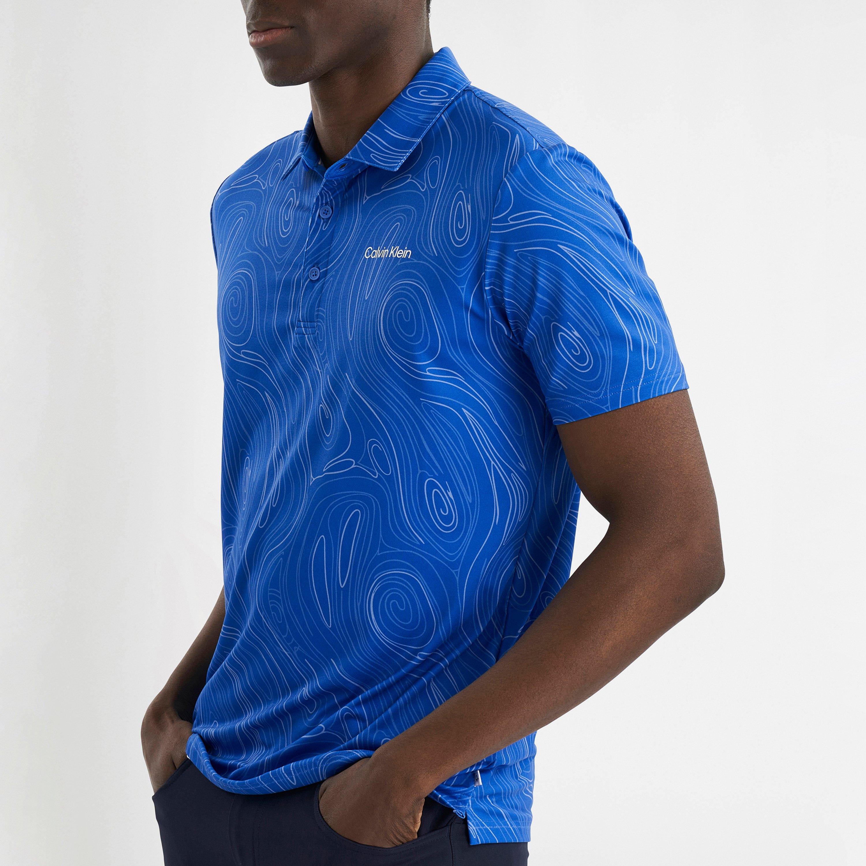 Sapphie - Calvin Klein Golf - Men's Short Sleeve Performance Polo Shirt - 5