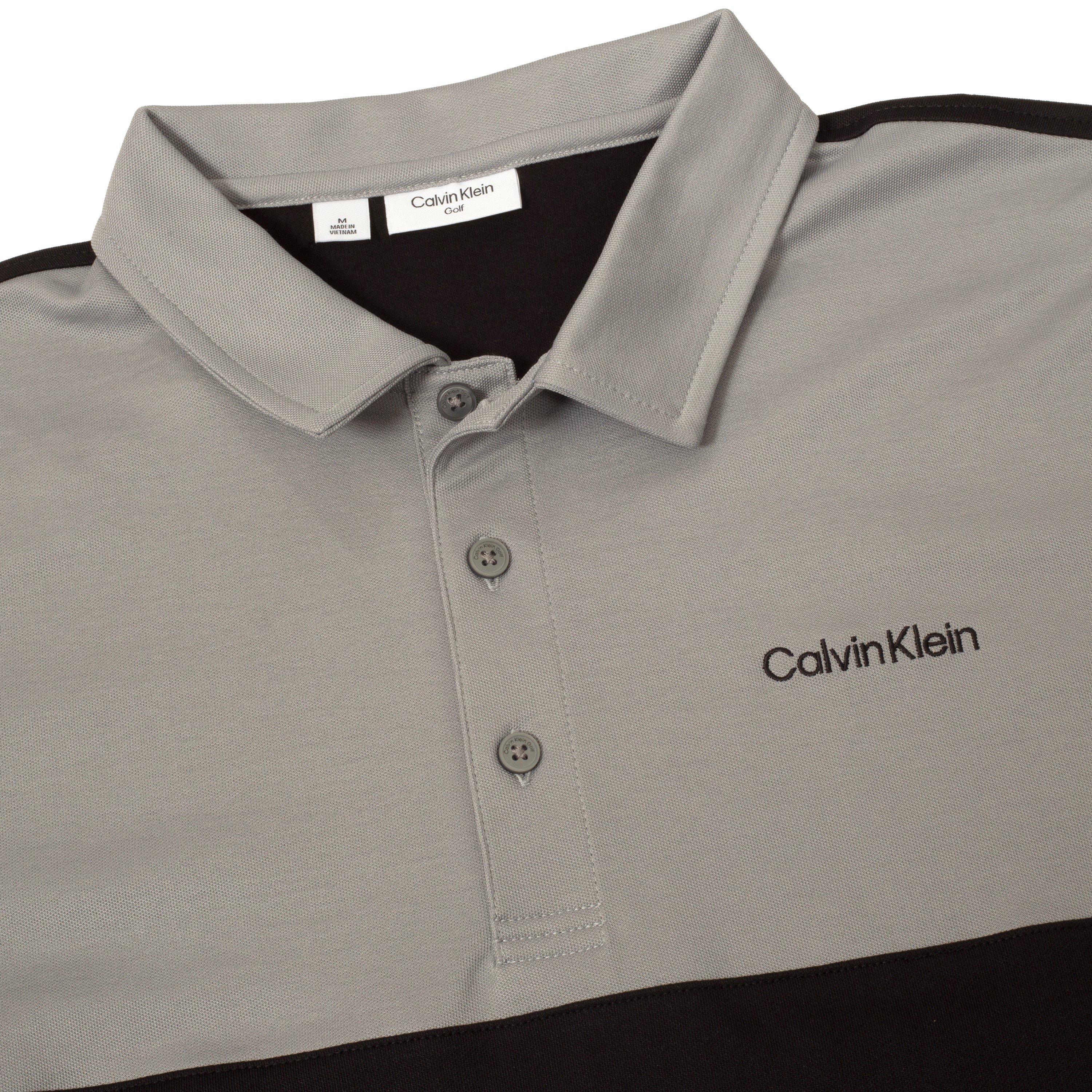 Blk-Sil - Calvin Klein Golf - G Jc Block Polo Sn99 - 3