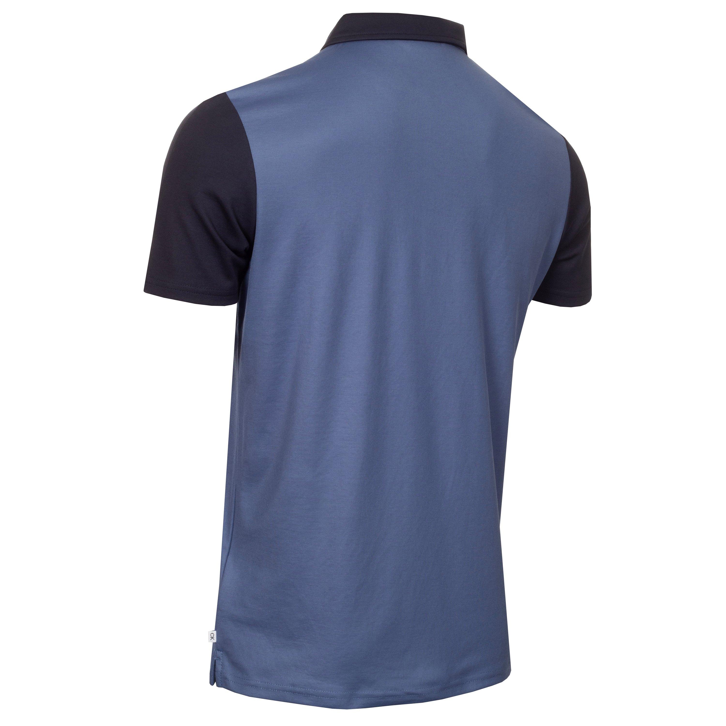 Dnm-Nvy - Calvin Klein Golf - G Jc Block Polo Sn99 - 2