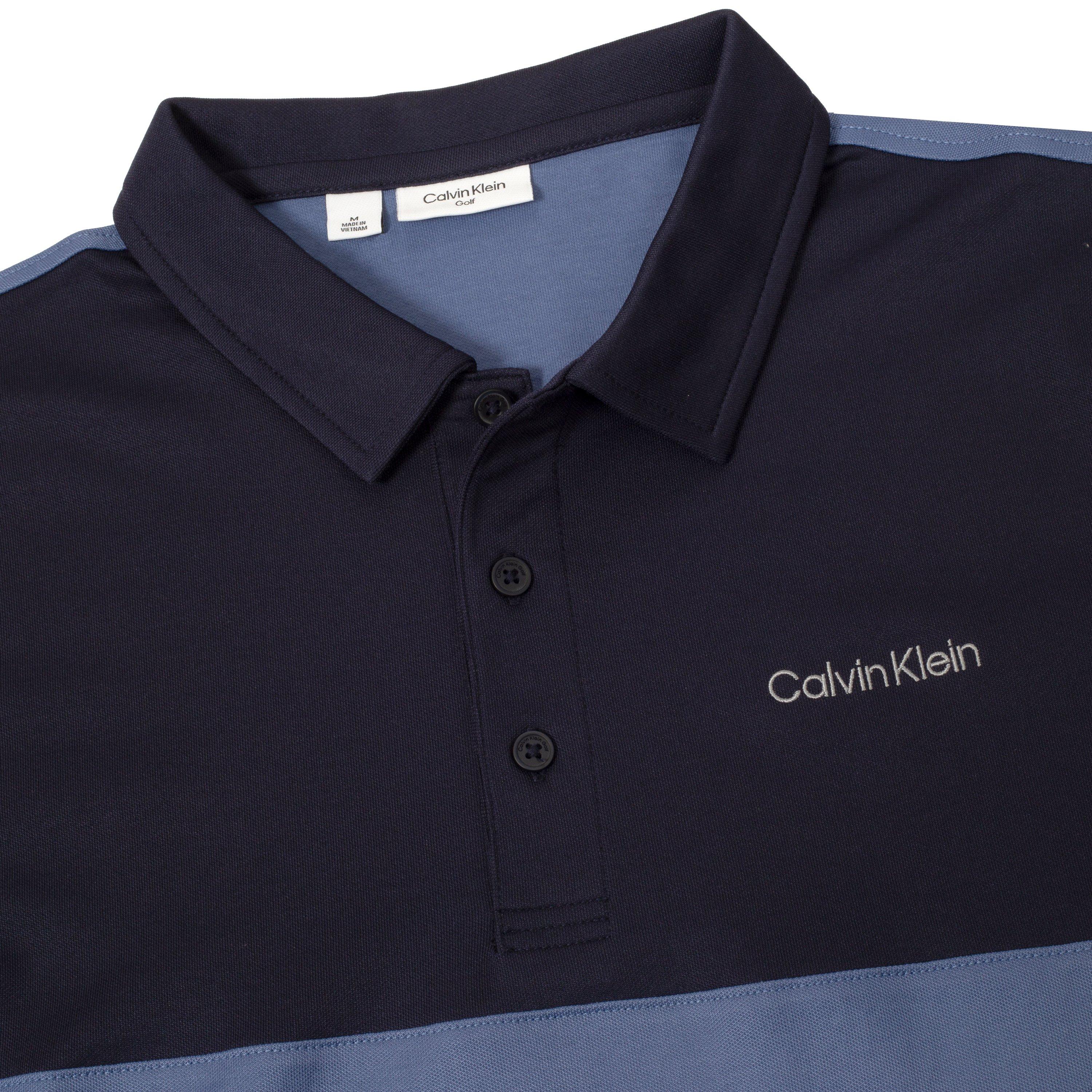 Dnm-Nvy - Calvin Klein Golf - G Jc Block Polo Sn99 - 3