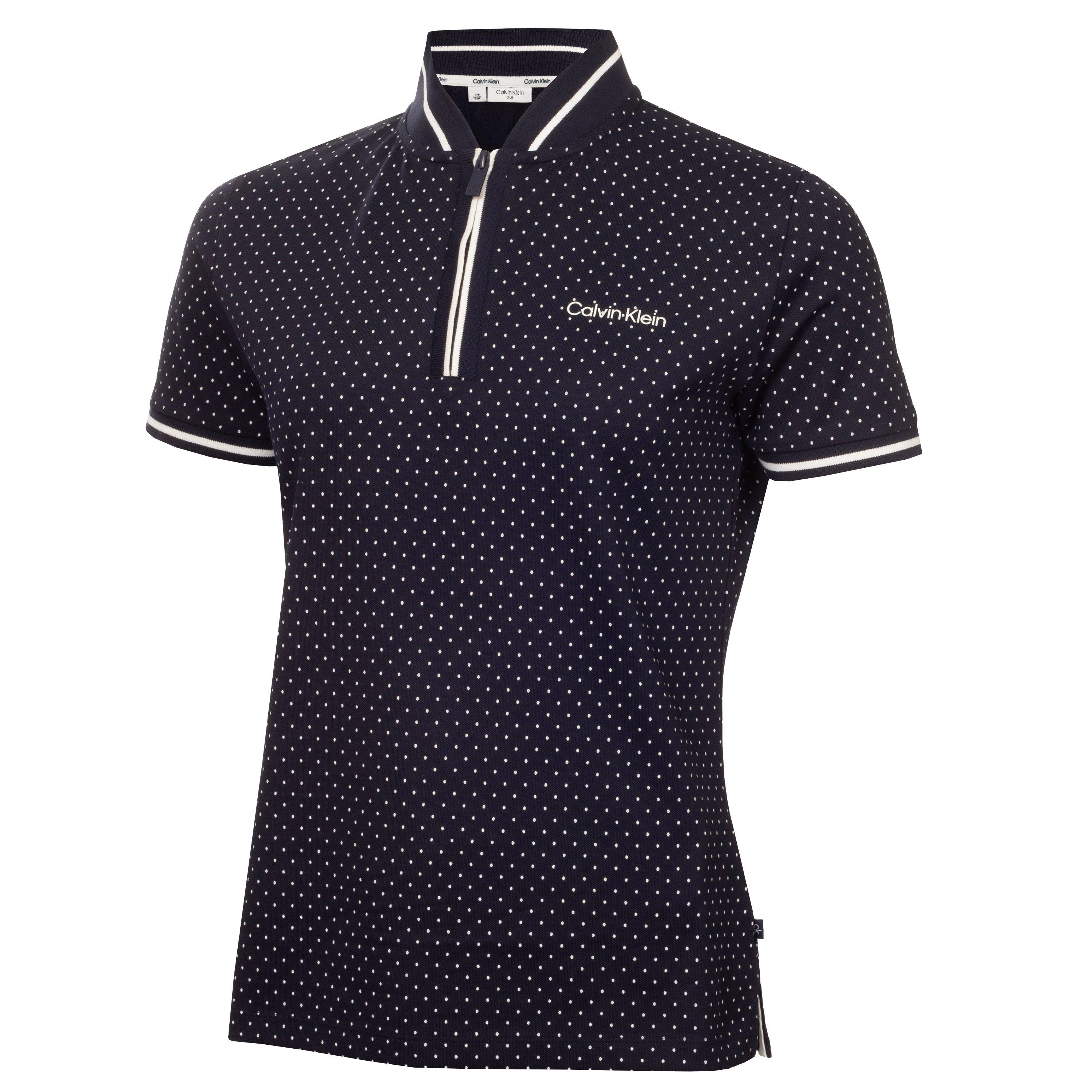 Navy - Calvin Klein Golf - Women's Short Sleeve Performance Polo Shirt - 1