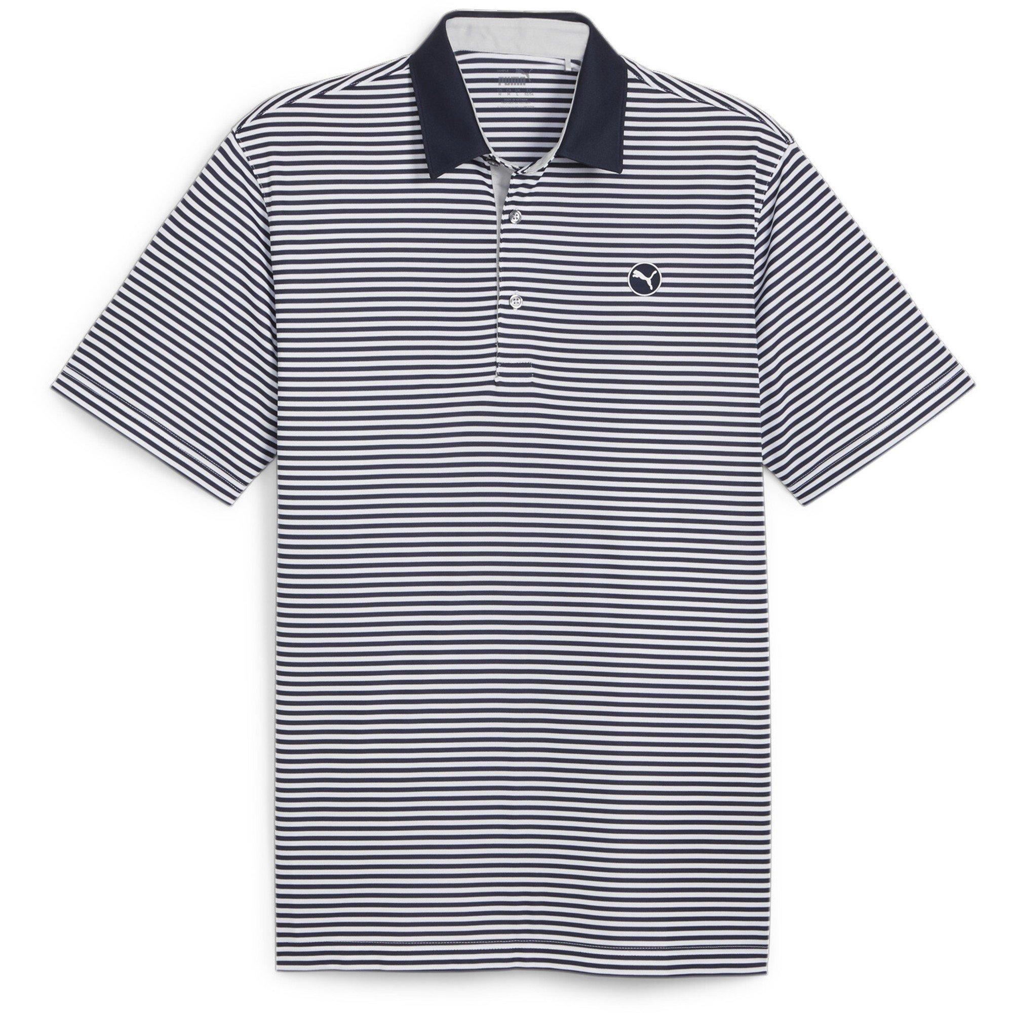 Bijela - Puma - Puma Pure Stripe Polo Shirt Mens - 1
