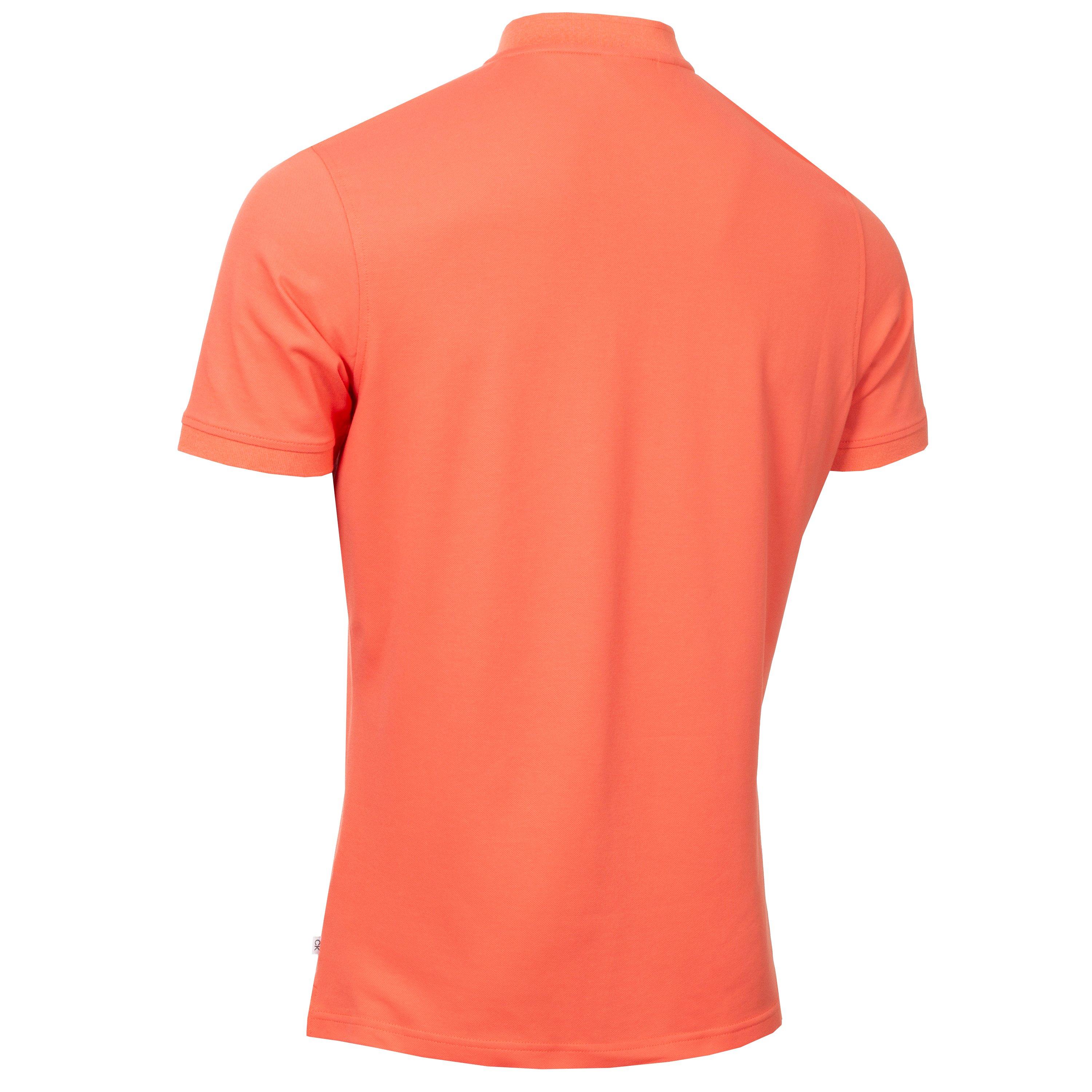 Peach - Calvin Klein Golf - Short-Sleeve Performance Polo Shirt - 2