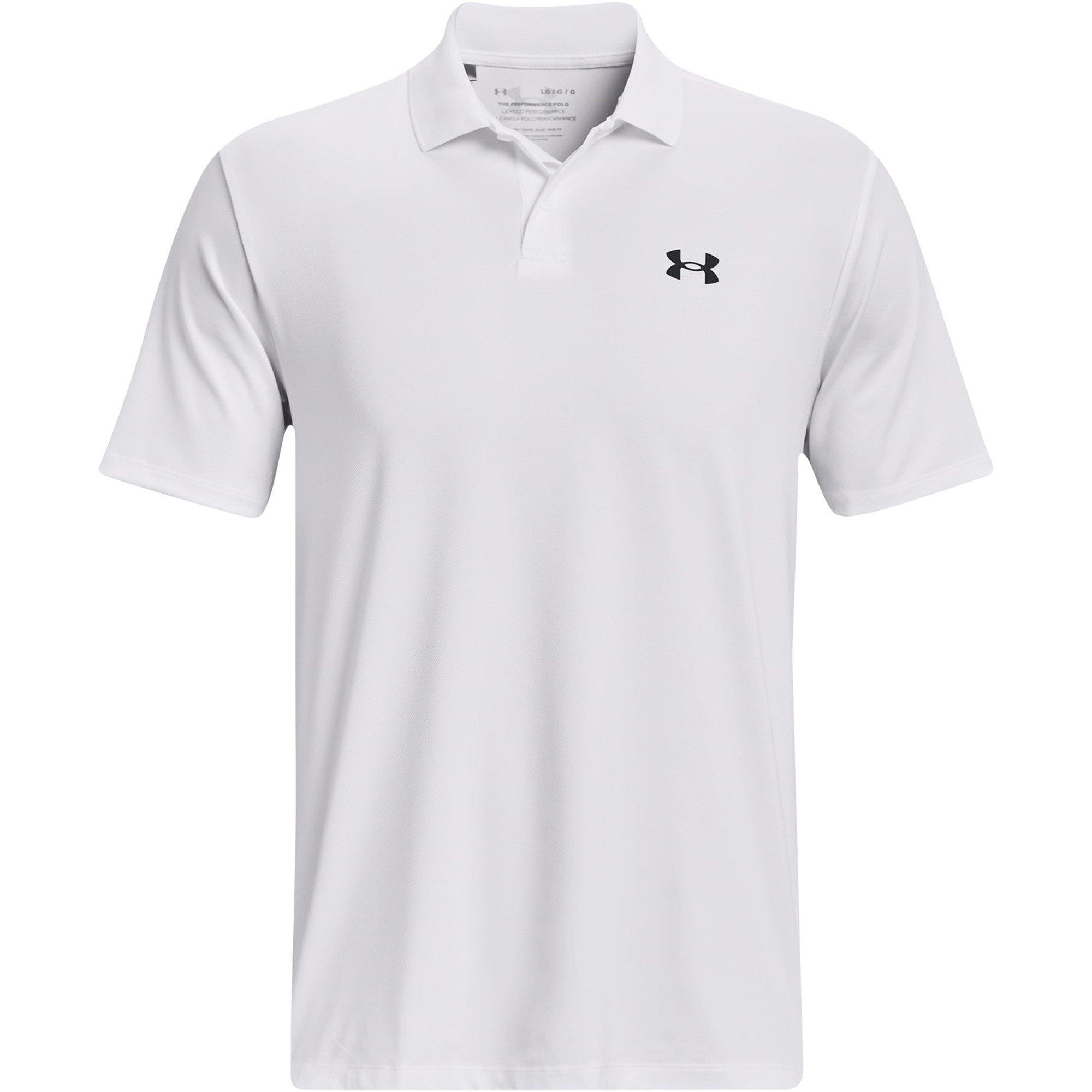 White - Under Armour - Matchplay Polo Men's - 1