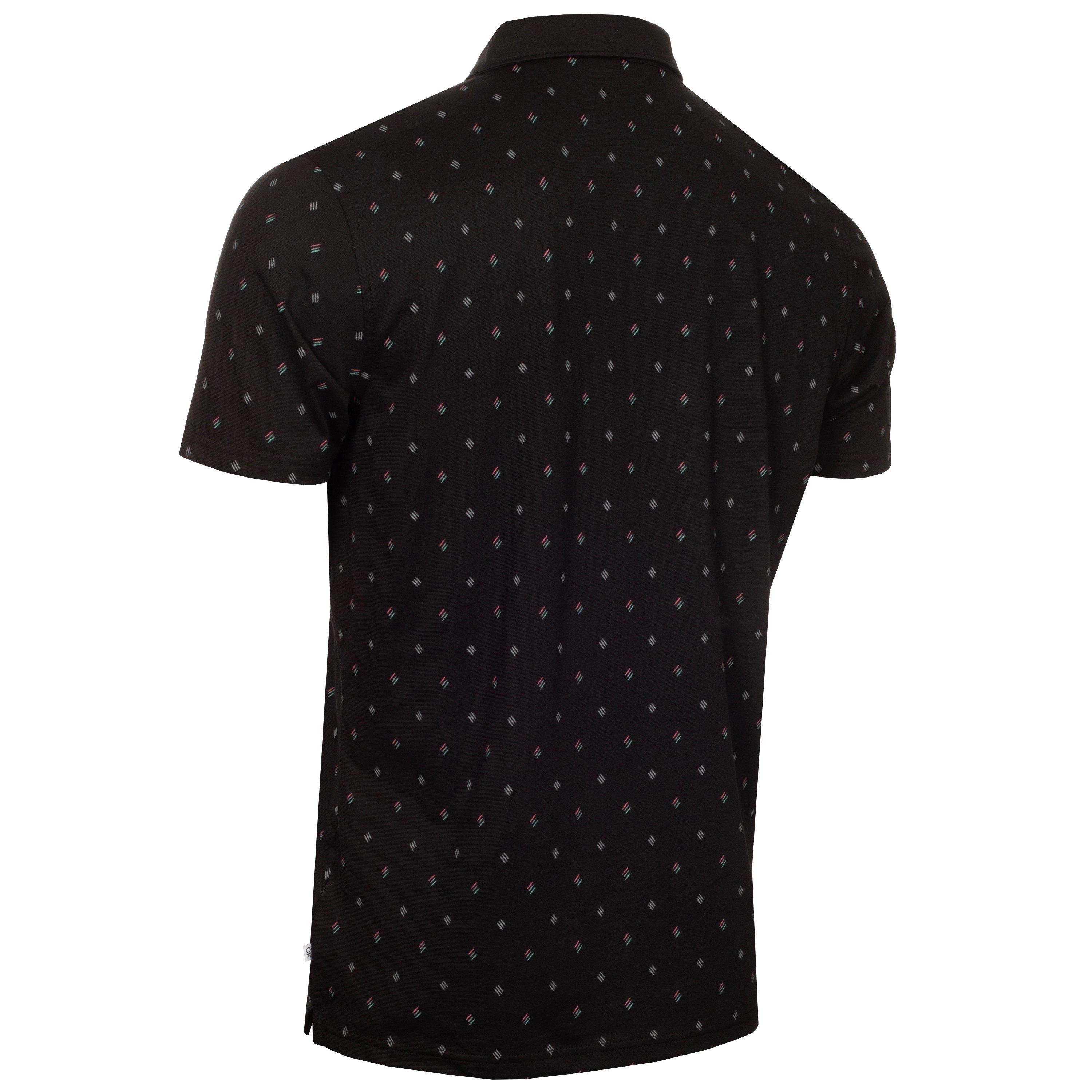 Black - Calvin Klein Golf - Men's Short Sleeve Performance Polo Shirt - 2