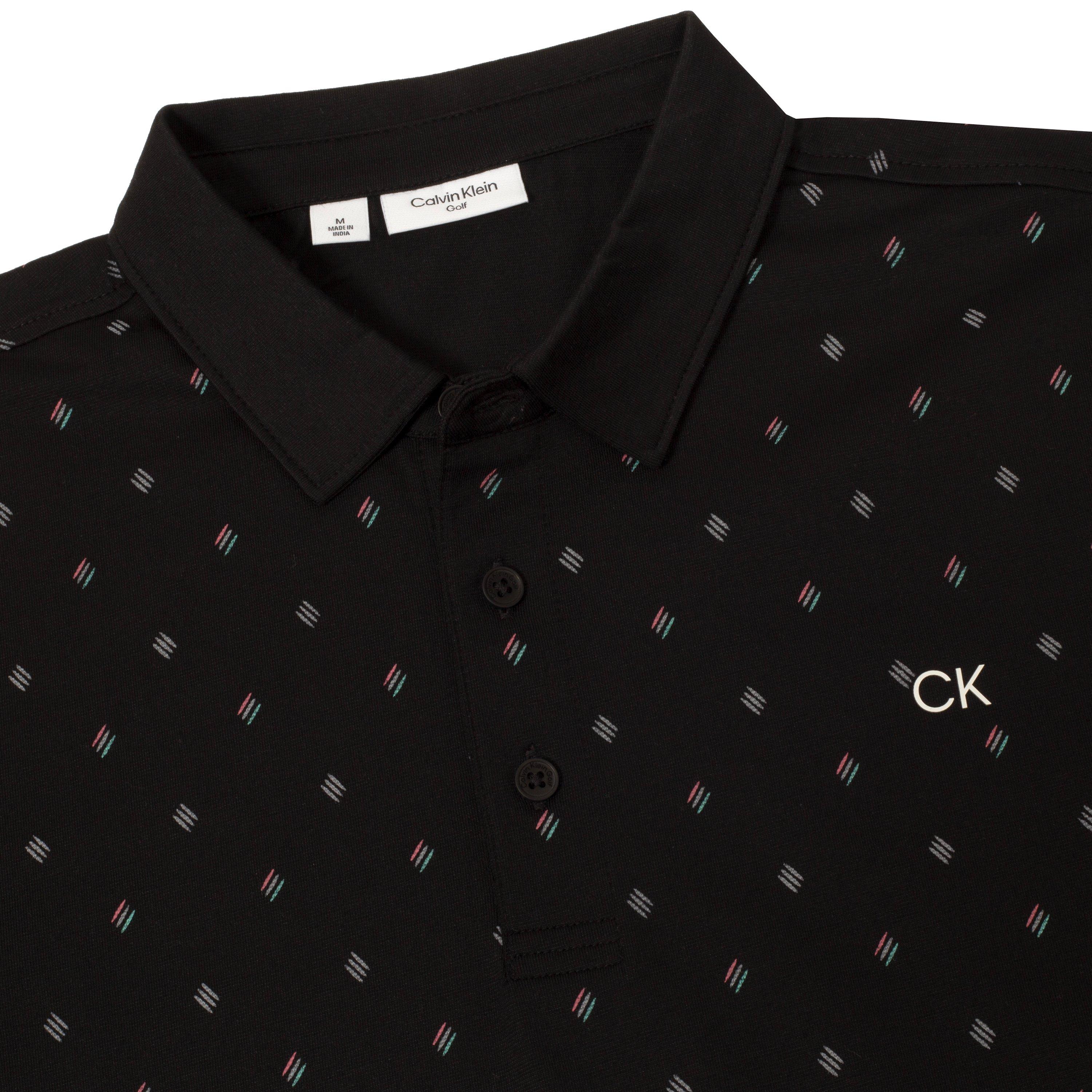 Black - Calvin Klein Golf - Men's Short Sleeve Performance Polo Shirt - 3