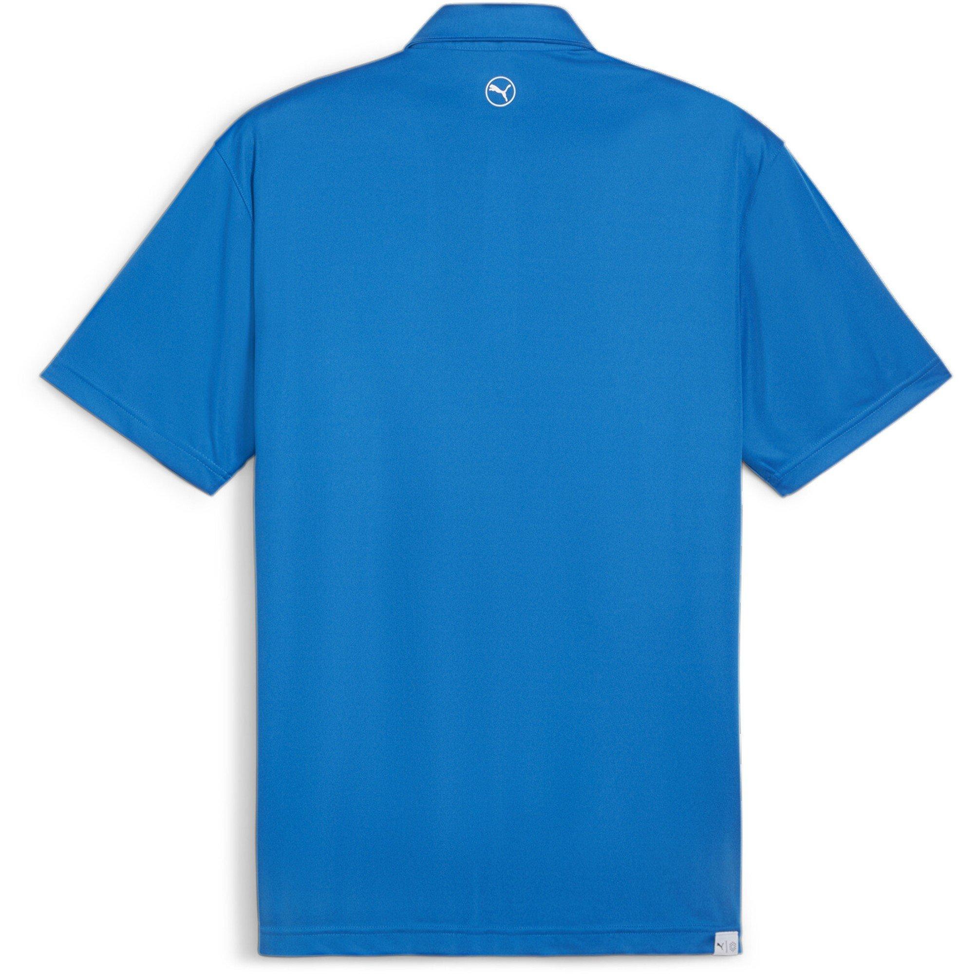 Future Blue - Puma - Pure Solid Polo Shirt Mens - 2