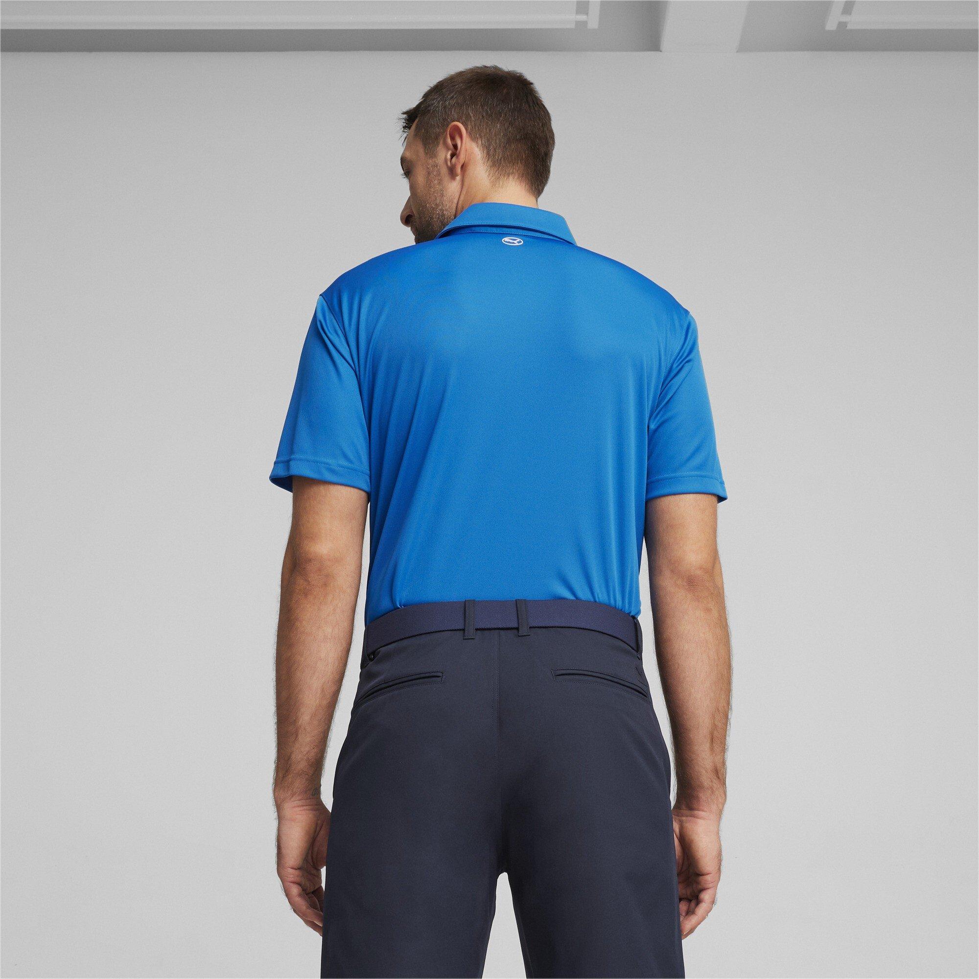 Future Blue - Puma - Pure Solid Polo Shirt Mens - 4