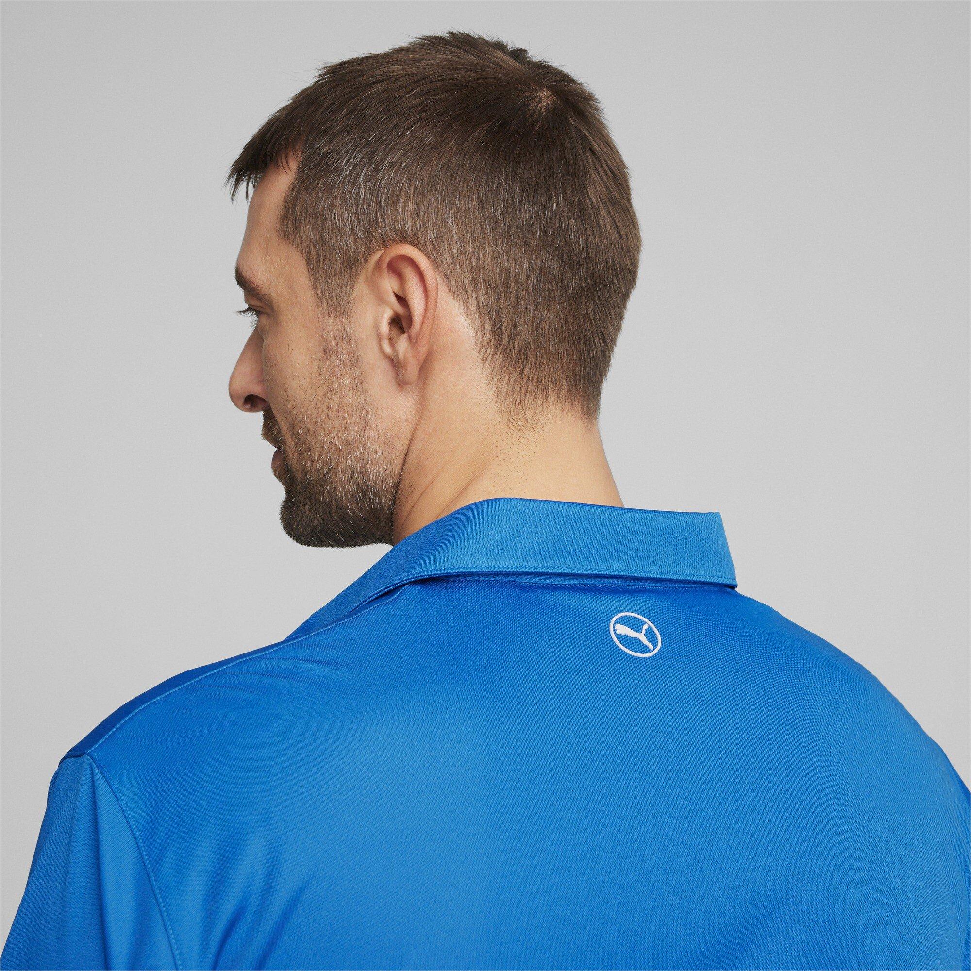 Future Blue - Puma - Pure Solid Polo Shirt Mens - 5