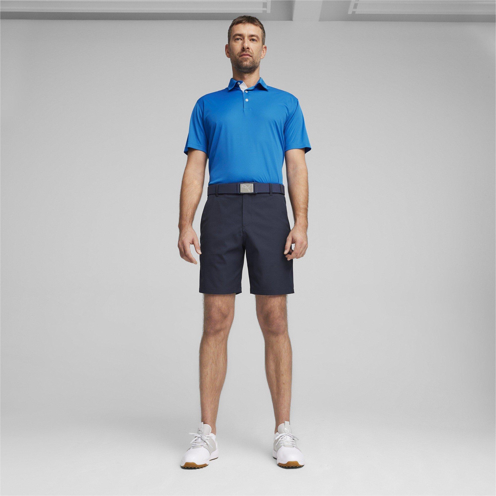 Future Blue - Puma - Pure Solid Polo Shirt Mens - 6