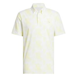 adidas All Over Print Golf Polo Shirt Mens