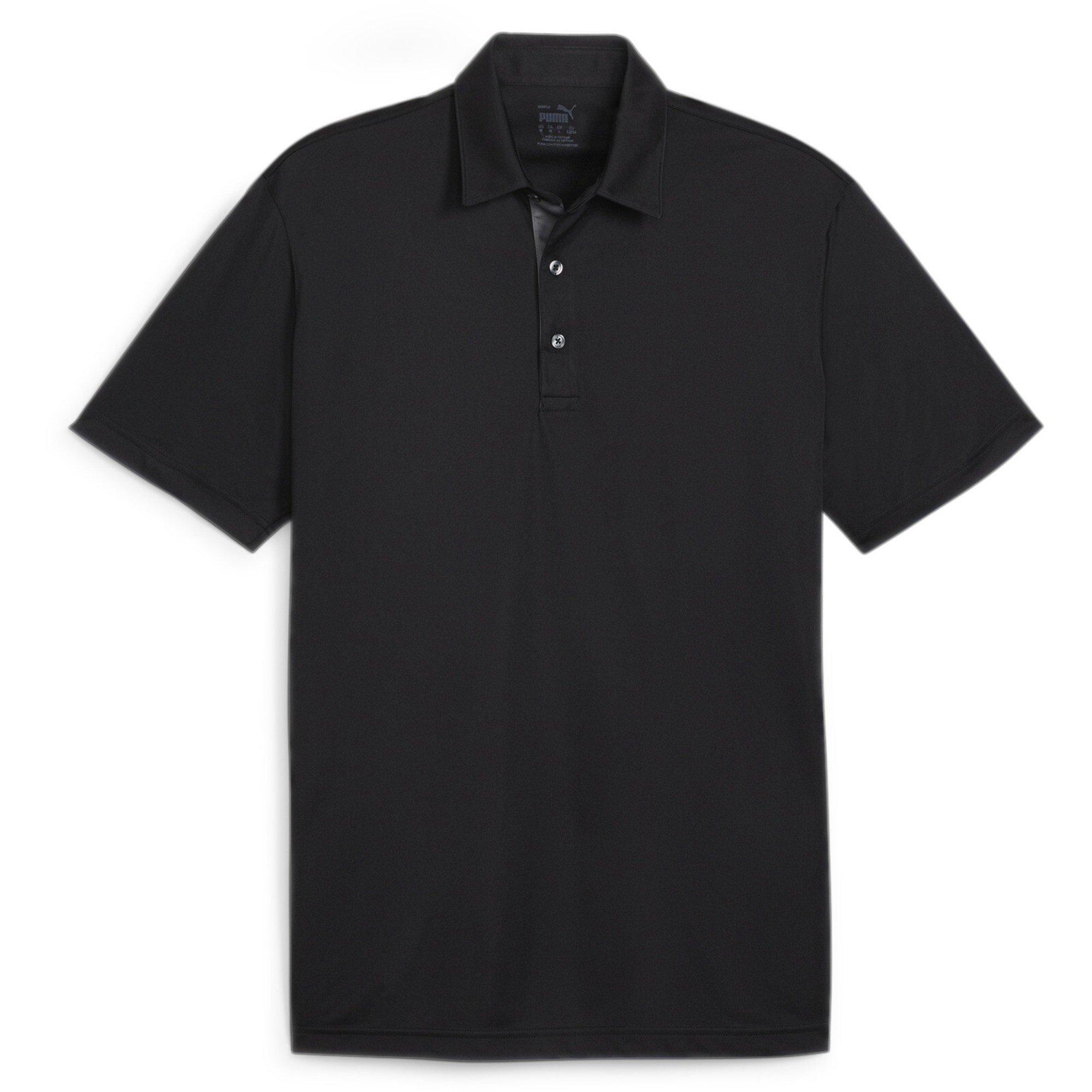 Zwart - Puma - Puma Pure Solid Polo Shirt Mens - 1