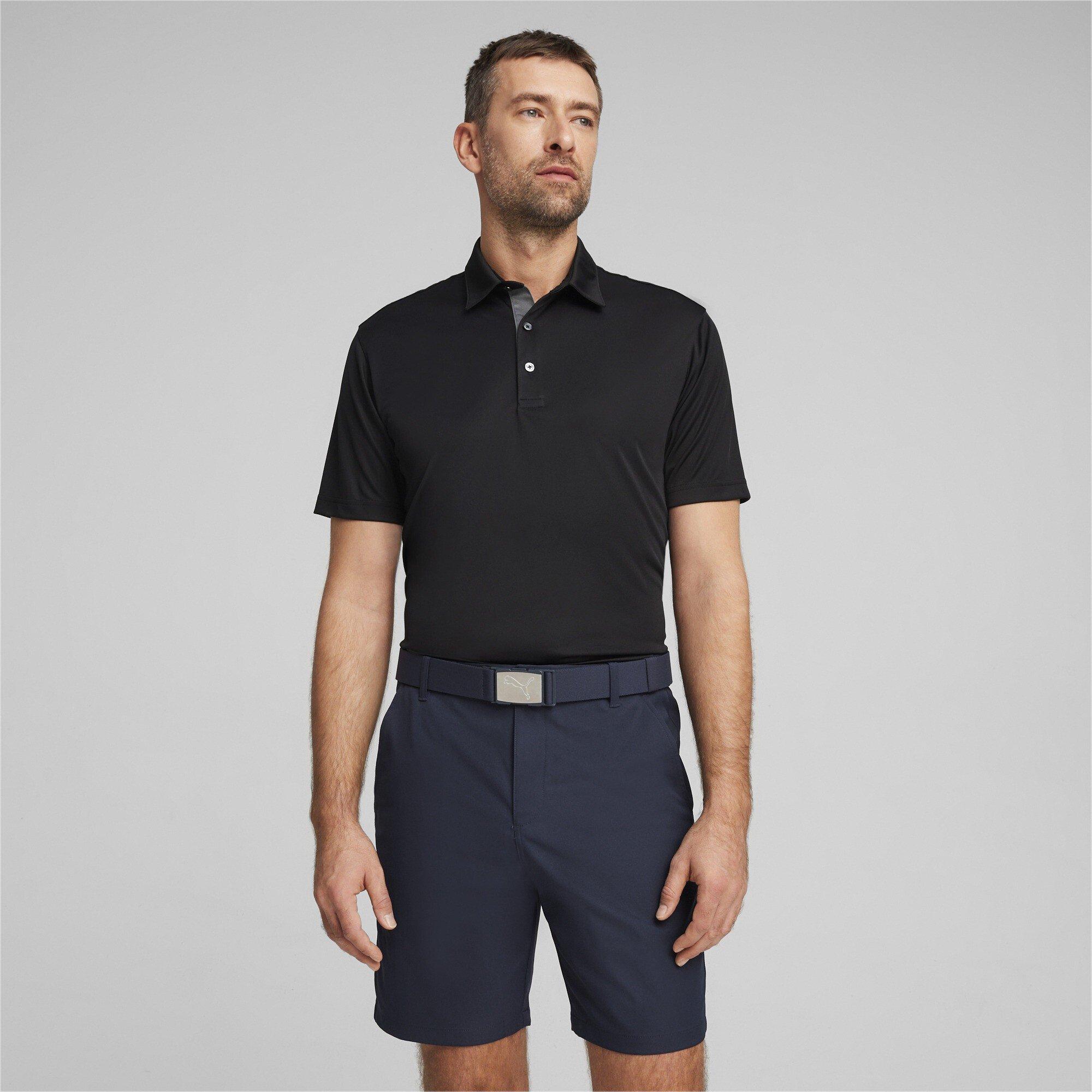 Zwart - Puma - Puma Pure Solid Polo Shirt Mens - 3