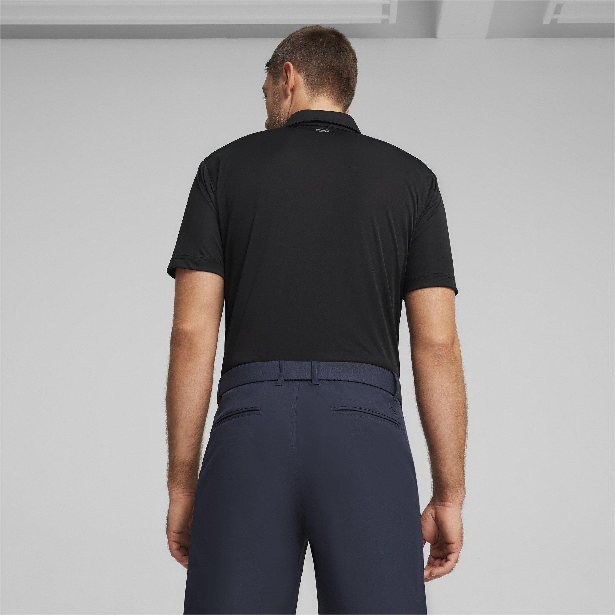 Zwart - Puma - Puma Pure Solid Polo Shirt Mens - 4