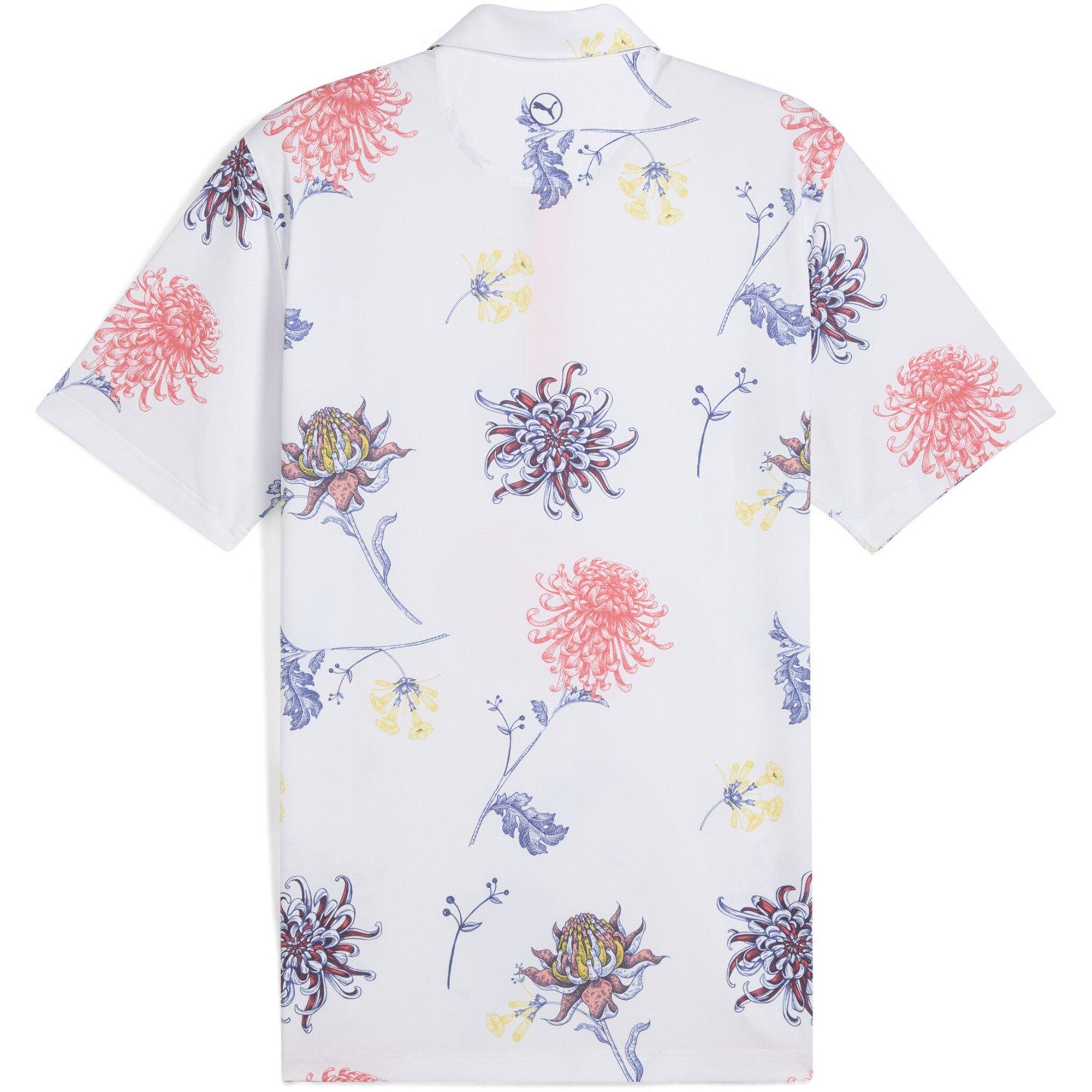 Wit/Peach - Puma - Mattr Dahlia Polo Shirt Mens - 2