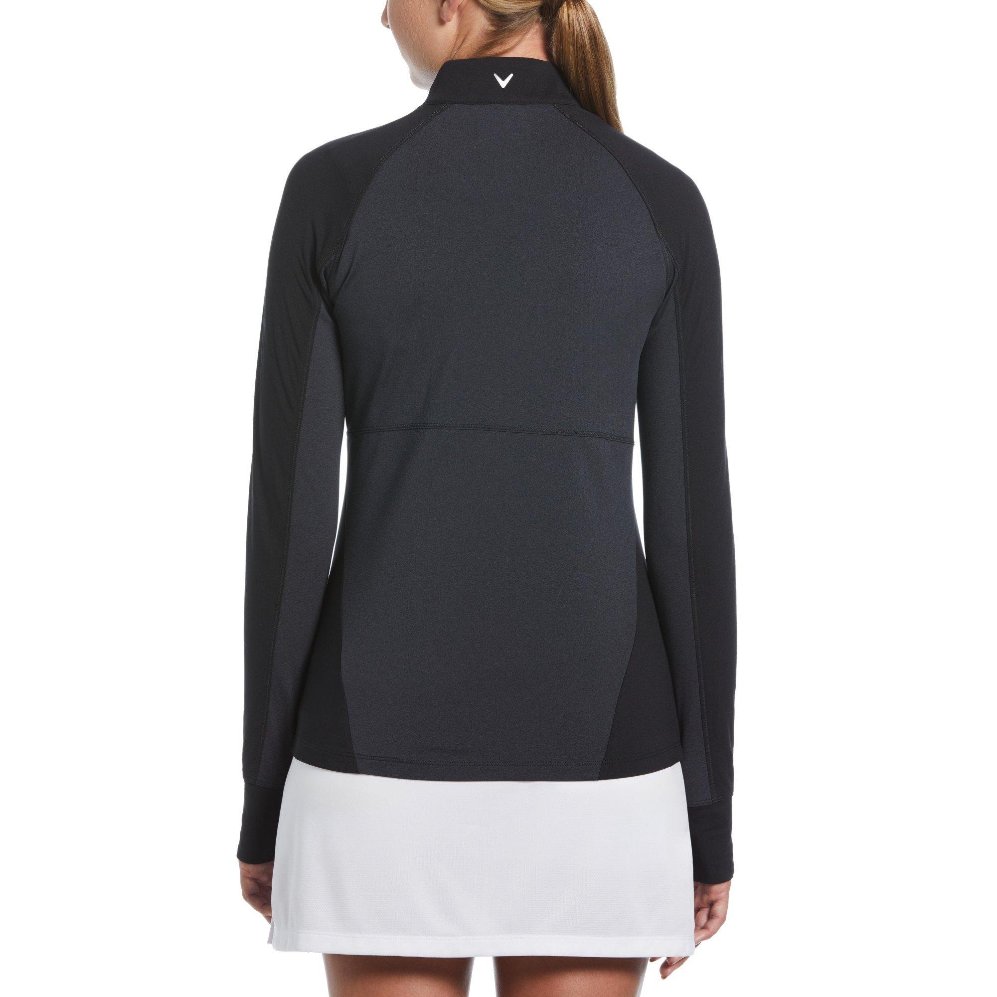 Ebony Heather - Callaway - Women's Short-Sleeve Performance Polo Shirt - 3