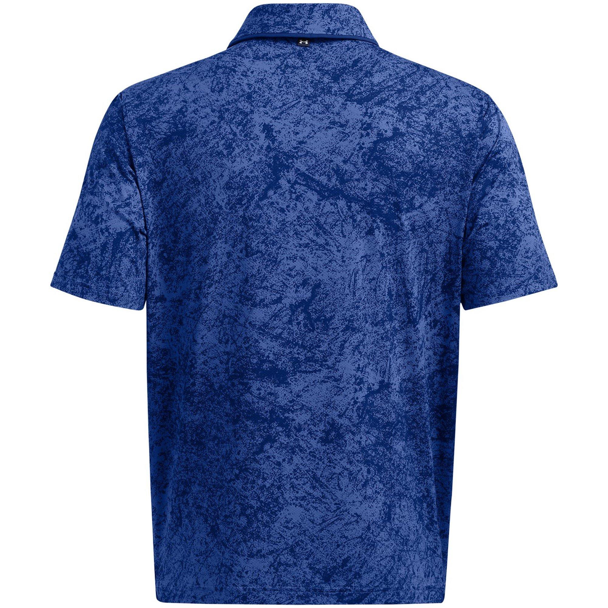 Blå - Under Armour - Iso Chill Short-Sleeve Performance Polo Shirt - 4
