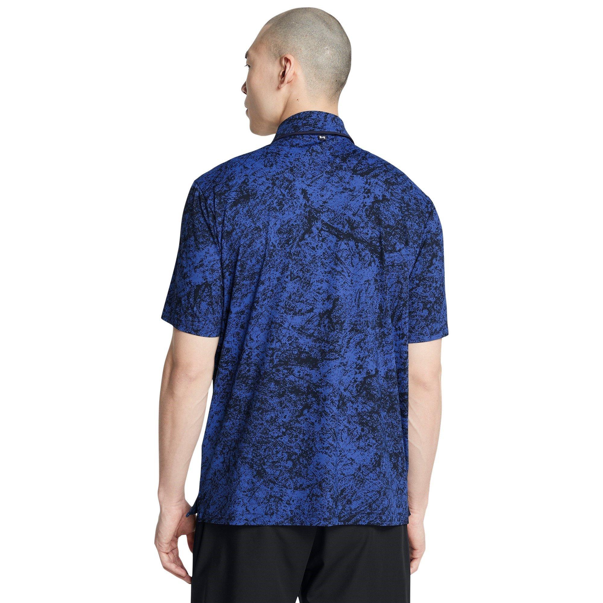 Blå - Under Armour - Iso Chill Short-Sleeve Performance Polo Shirt - 3